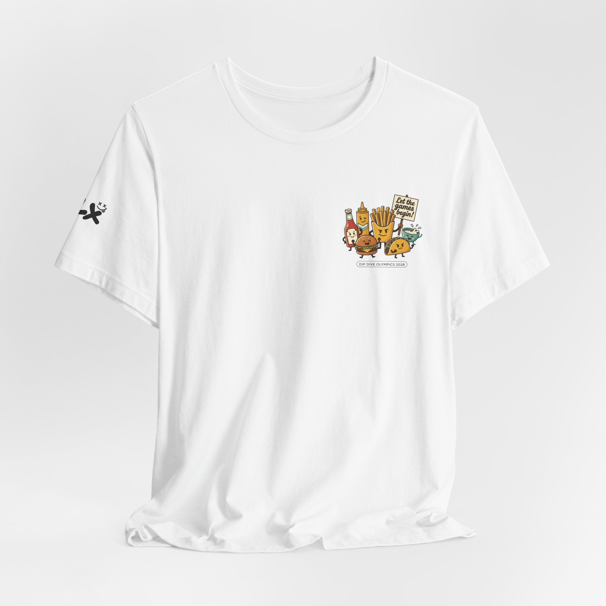 Let the dip begin | Unisex Jersey Short Sleeve Tee | Dip Dive Olympics 2026