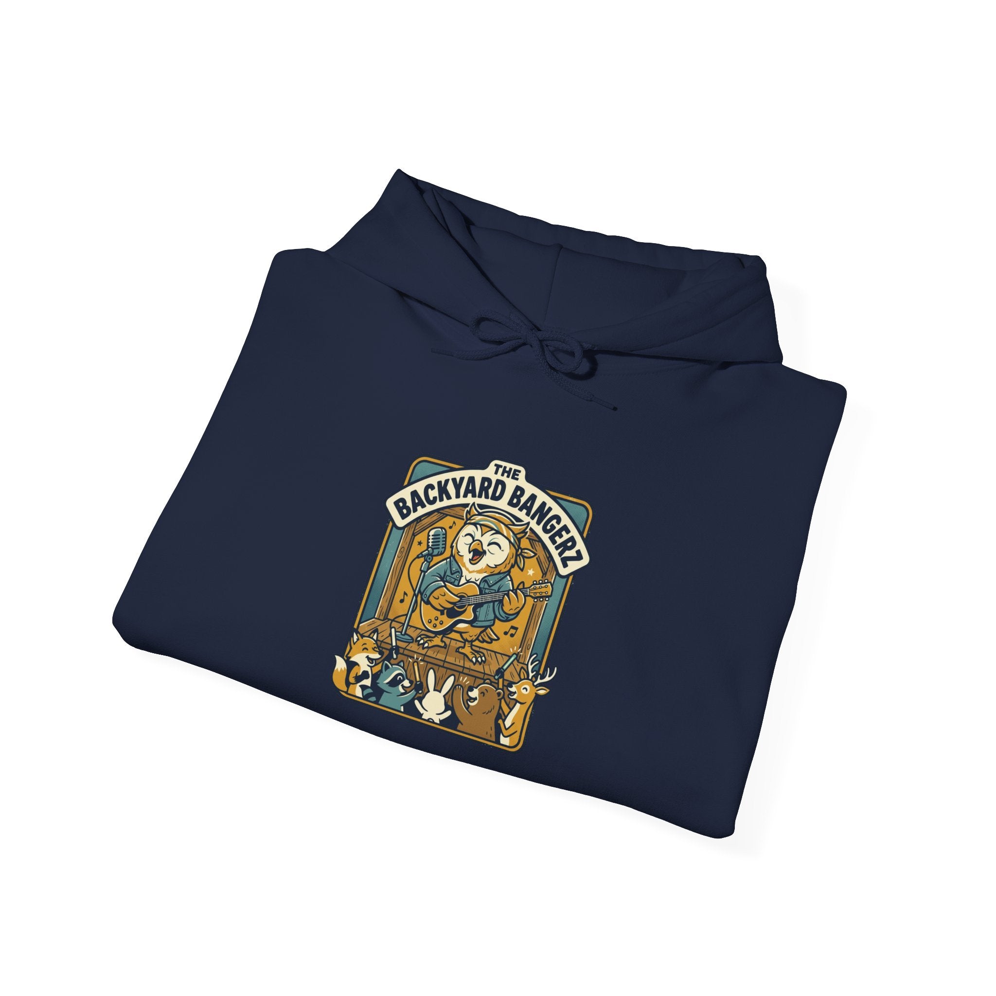 Ollie Nightowl | Unisex Hooded Sweatshirt | The Backyard Bangerz