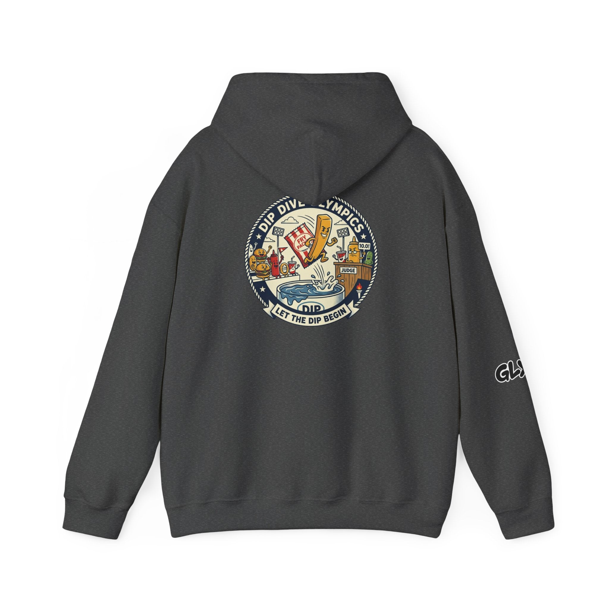 Let the dip begin | Unisex Hooded Sweatshirt | Dip Dive Olympics 2026