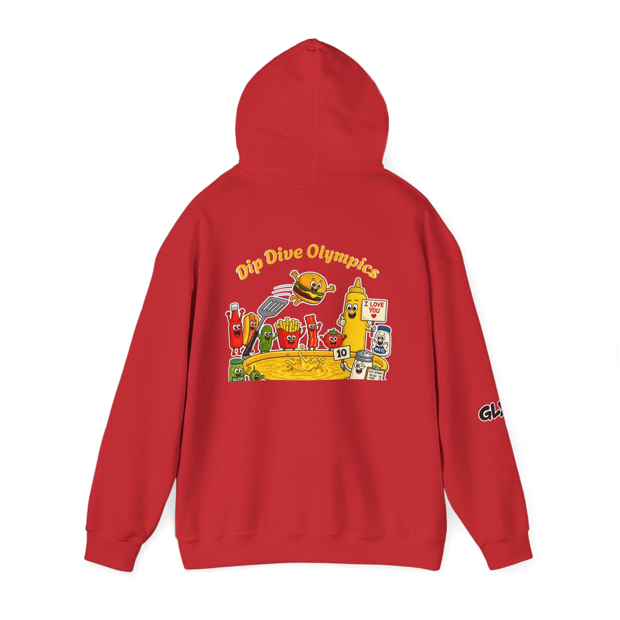 Buns like yours | Unisex Hooded Sweatshirt | Dip Dive Olympics
