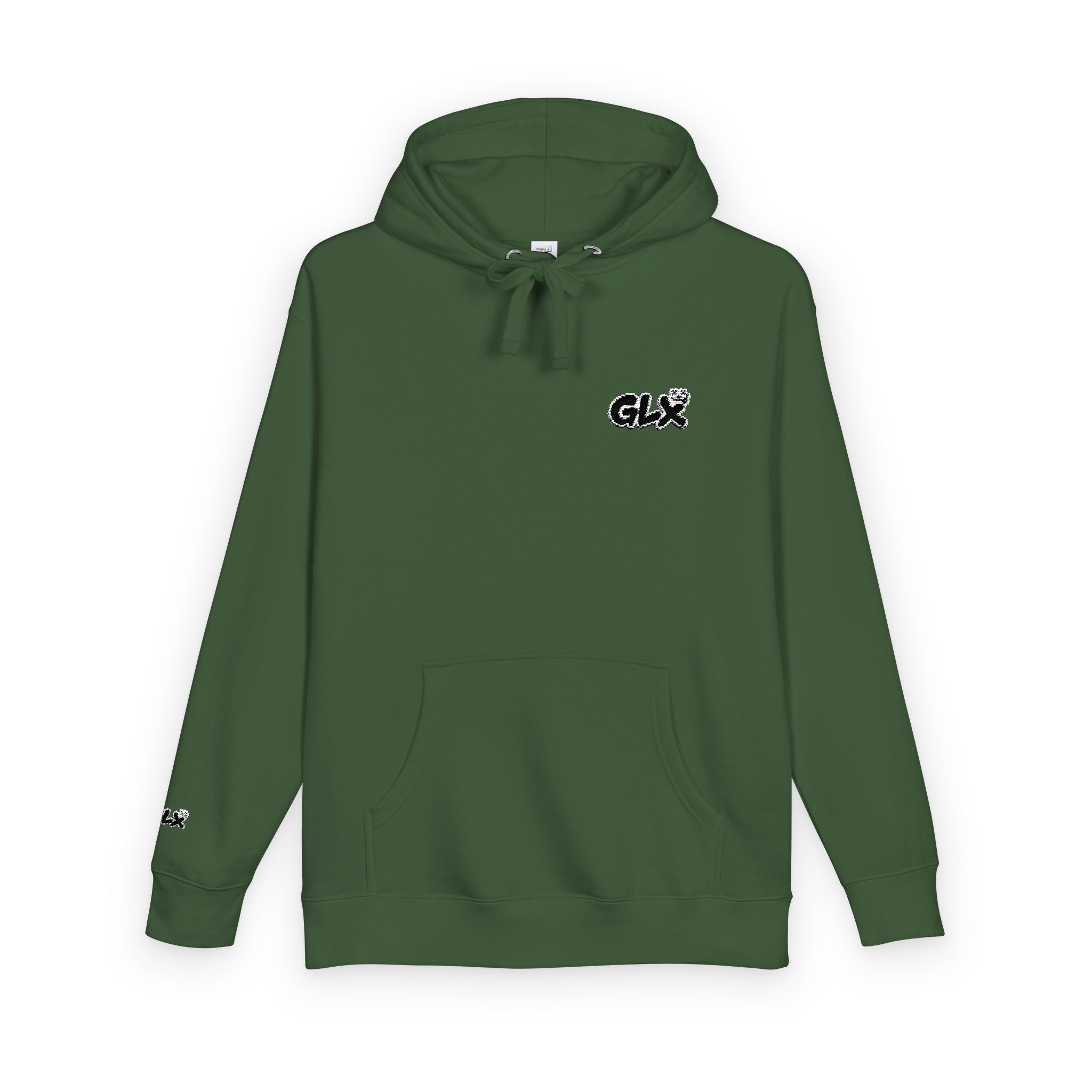 GLX Embroidered Unisex Fleece Hoodie