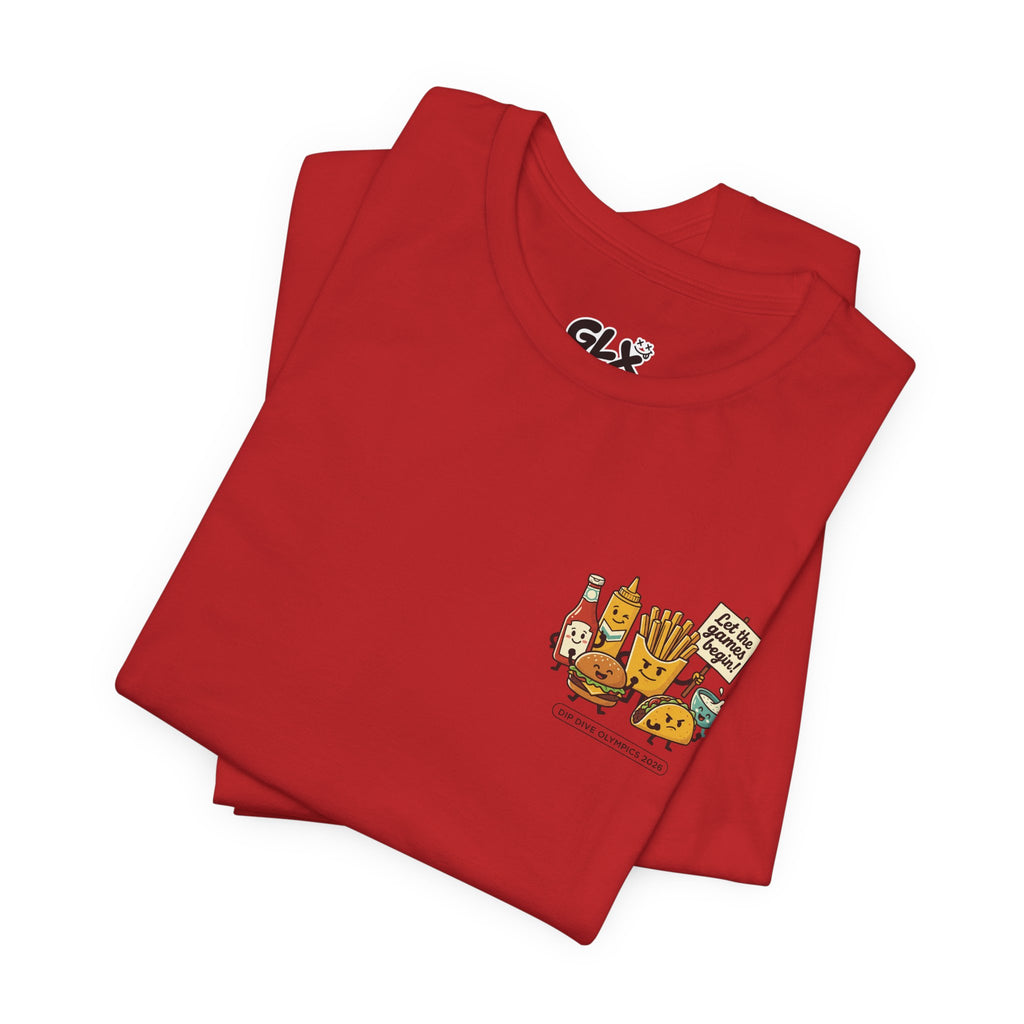 Let the dip begin | Unisex Jersey Short Sleeve Tee | Dip Dive Olympics 2026