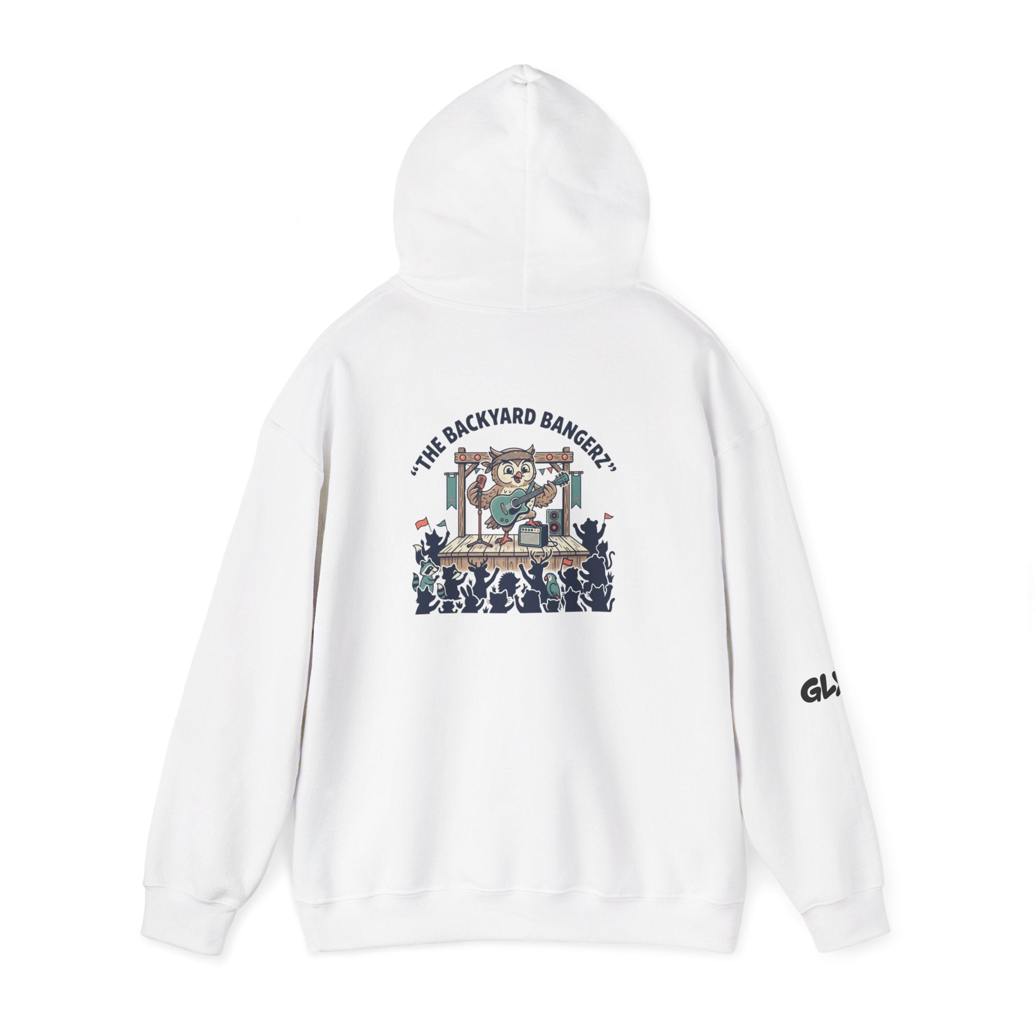Ollie Nightowl | Unisex Hooded Sweatshirt | The Backyard Bangerz