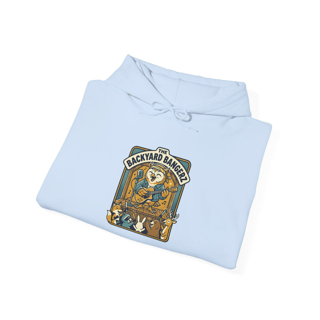 Ollie Nightowl | Unisex Hooded Sweatshirt | The Backyard Bangerz