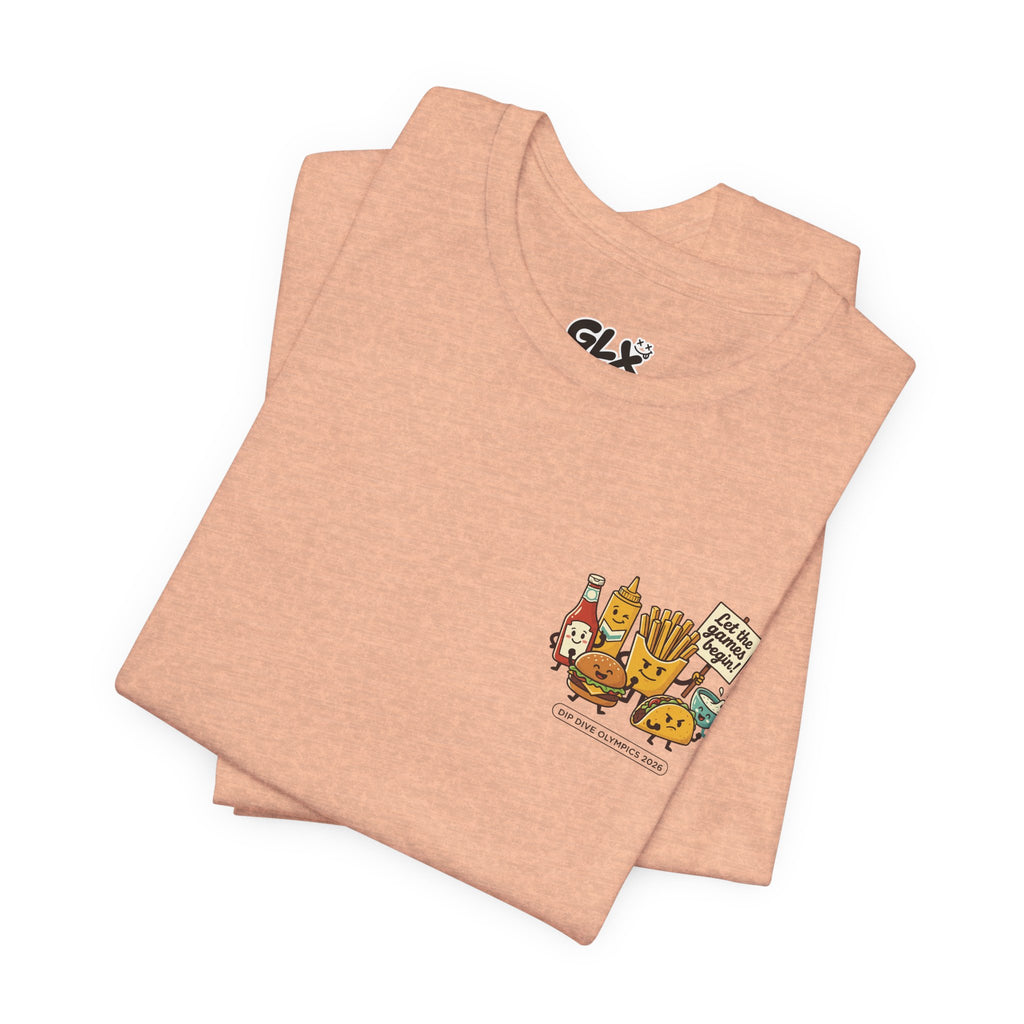 Let the dip begin | Unisex Jersey Short Sleeve Tee | Dip Dive Olympics 2026
