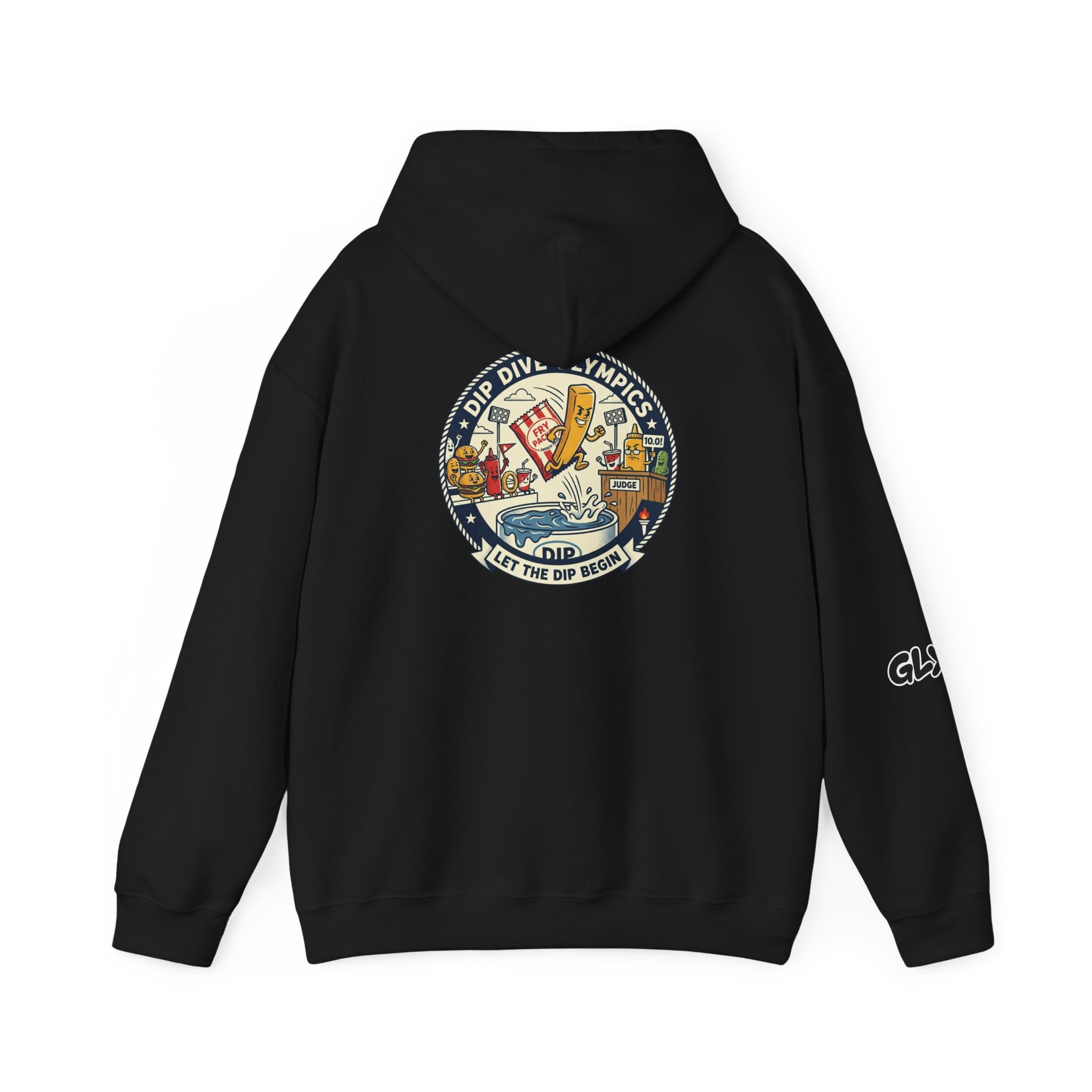 Let the dip begin | Unisex Hooded Sweatshirt | Dip Dive Olympics 2026