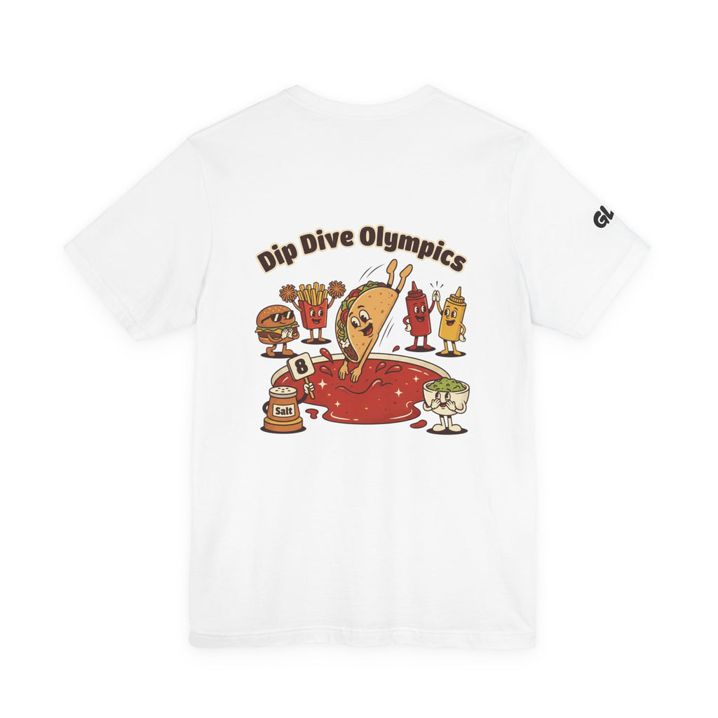 Tim The Taco | Unisex Jersey Short Sleeve Tee | Dip Dive Olympics