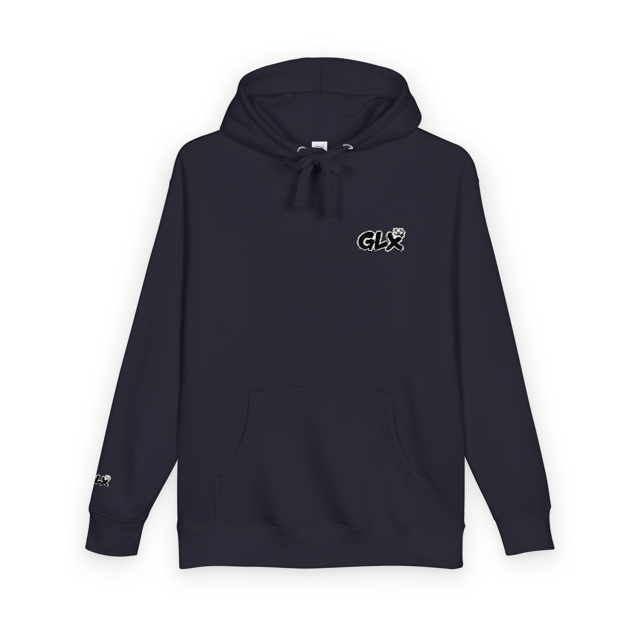 GLX Embroidered Unisex Fleece Hoodie