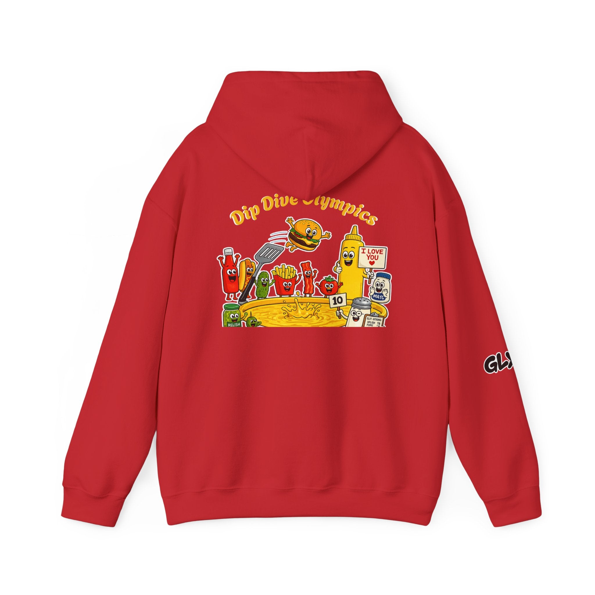Buns like yours | Unisex Hooded Sweatshirt | Dip Dive Olympics