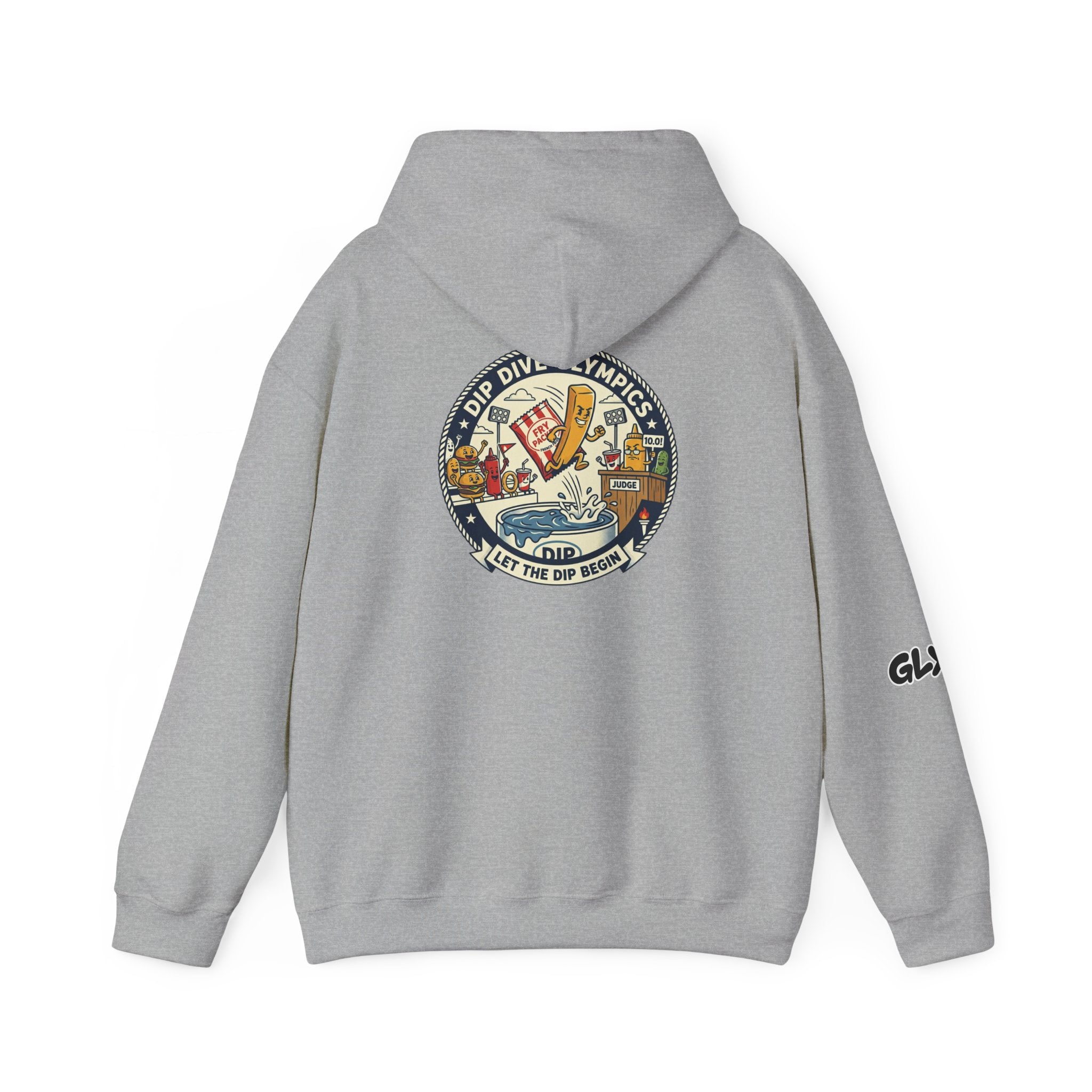 Let the dip begin | Unisex Hooded Sweatshirt | Dip Dive Olympics 2026