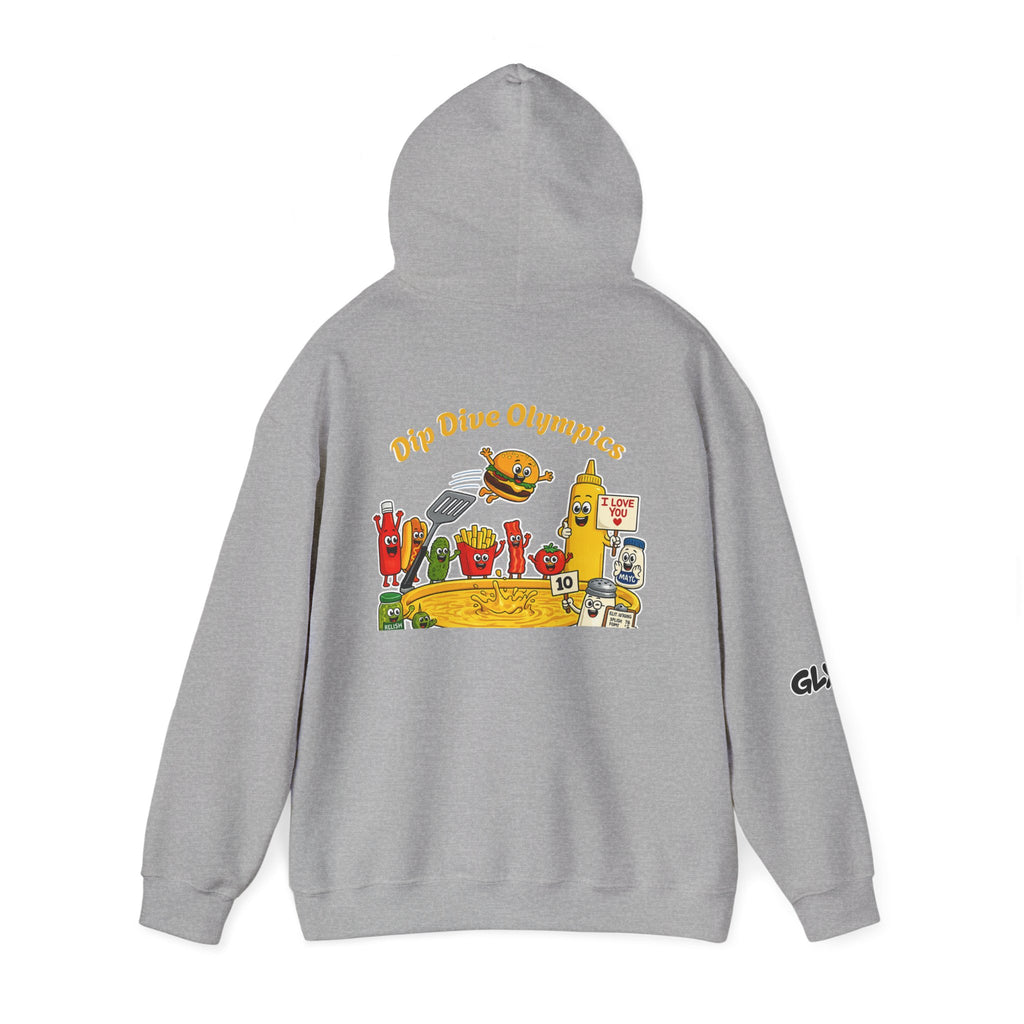 Buns like yours | Unisex Hooded Sweatshirt | Dip Dive Olympics