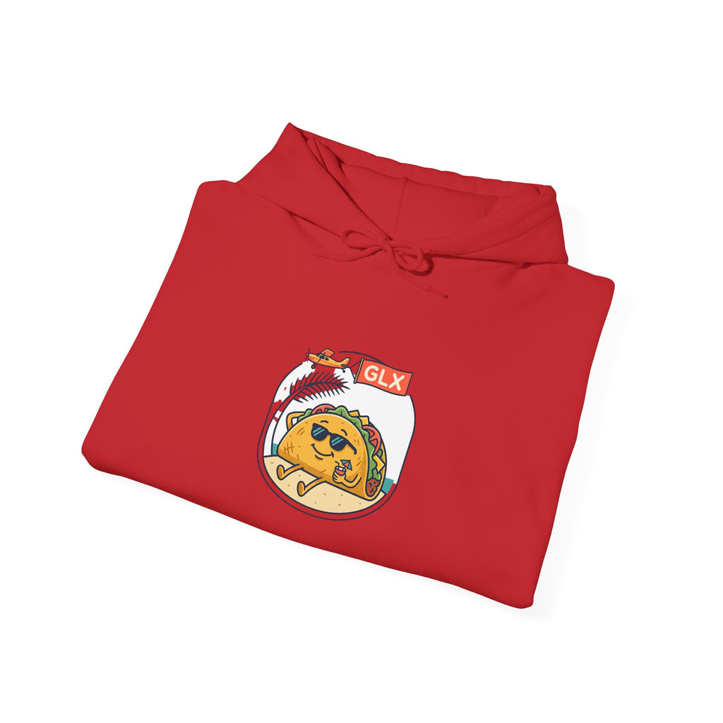 Tim The Taco | Unisex Hooded Sweatshirt | Dip Dive Olympics