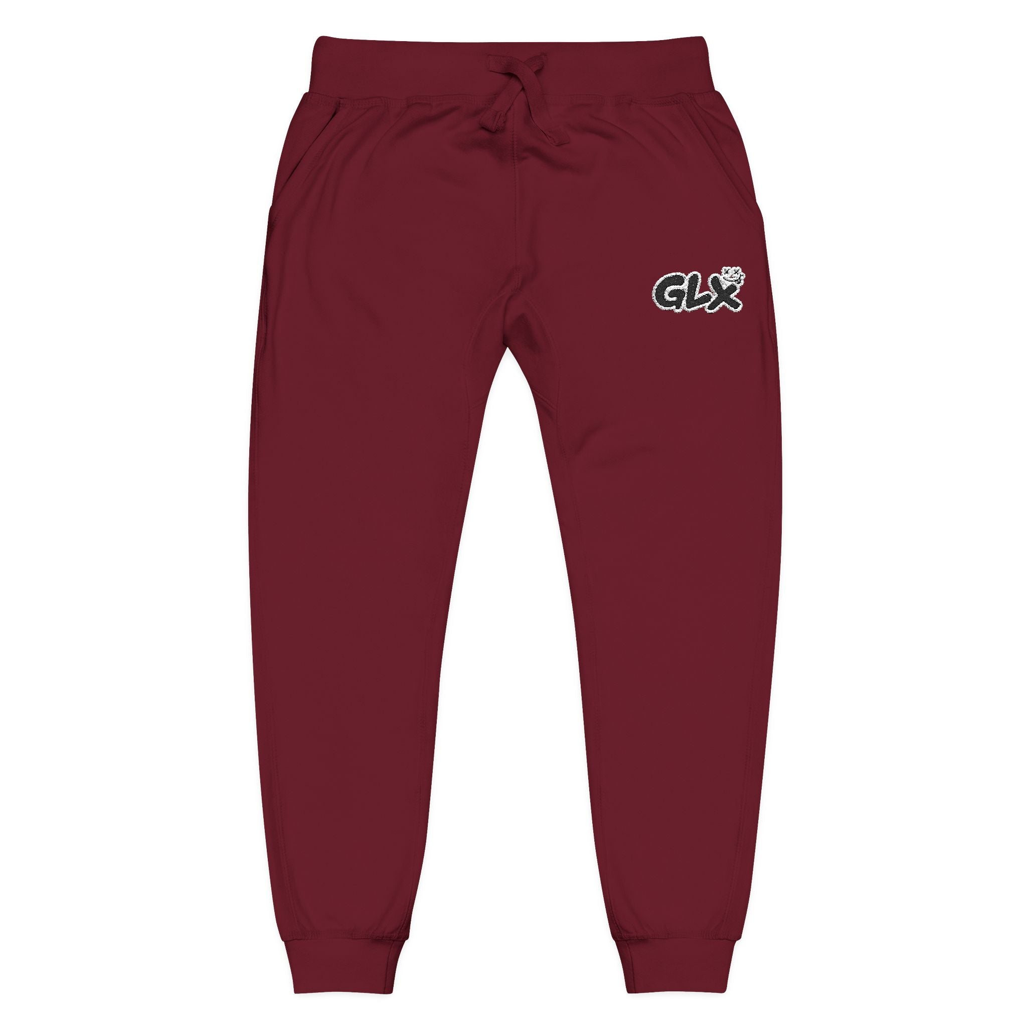 GLX Embroidered Unisex Fleece Sweatpants