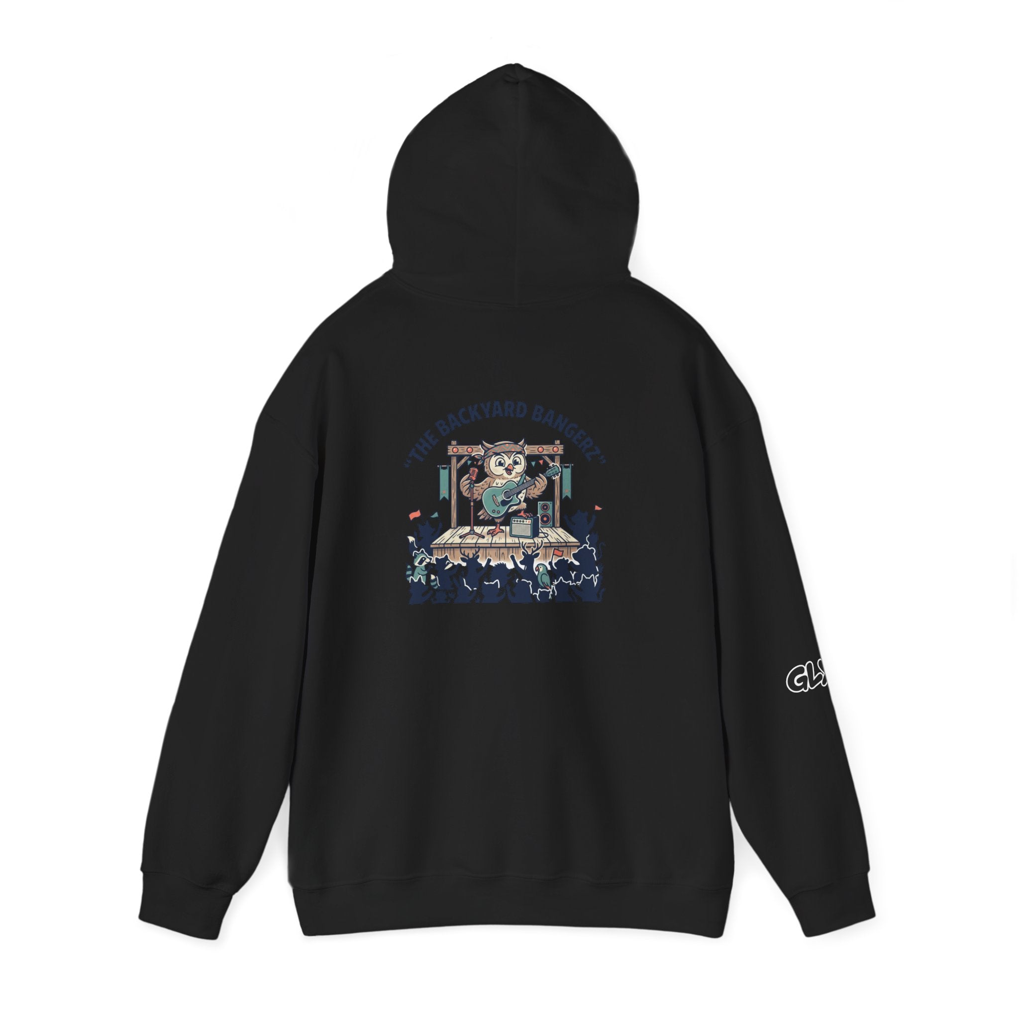 Ollie Nightowl | Unisex Hooded Sweatshirt | The Backyard Bangerz