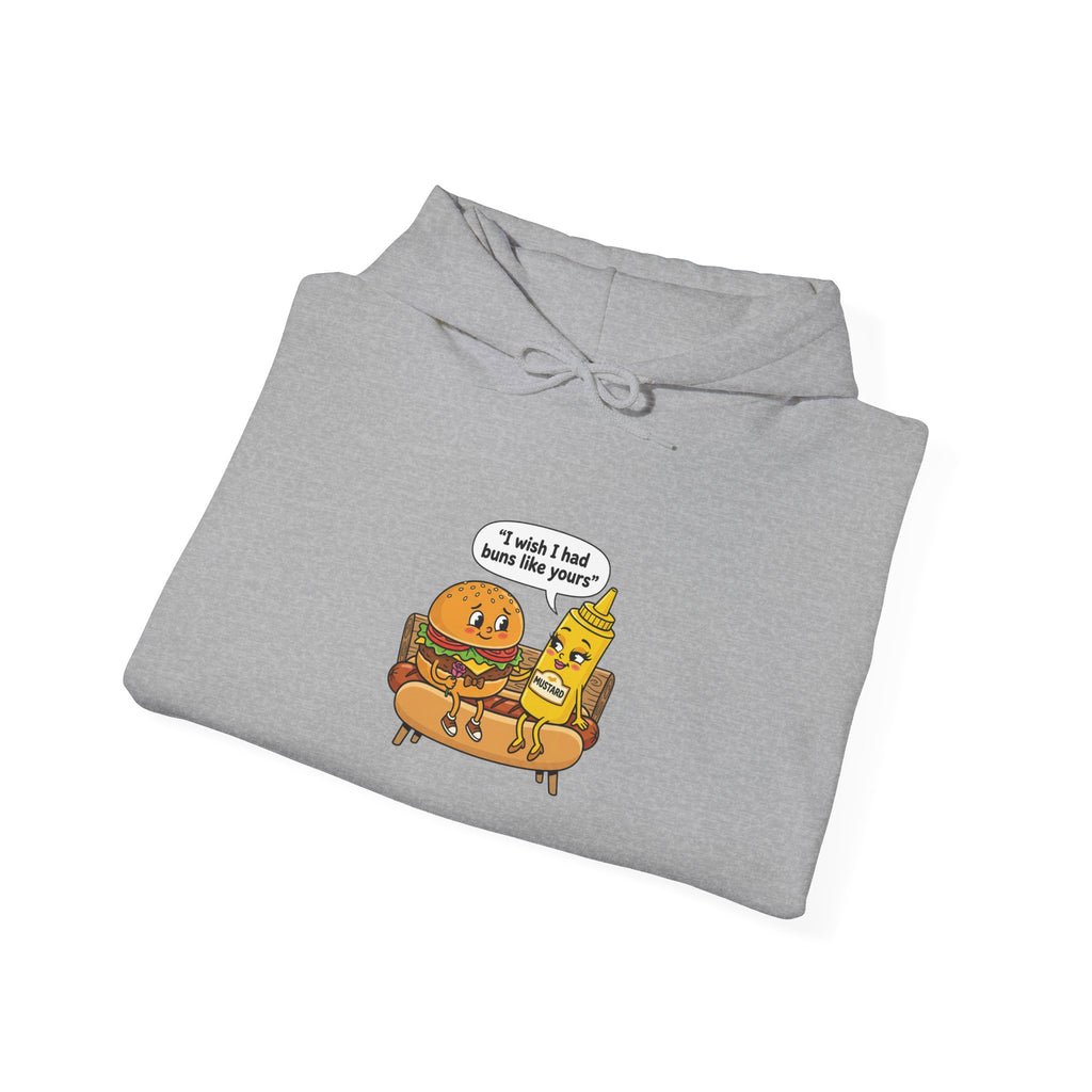 Buns like yours | Unisex Hooded Sweatshirt | Dip Dive Olympics