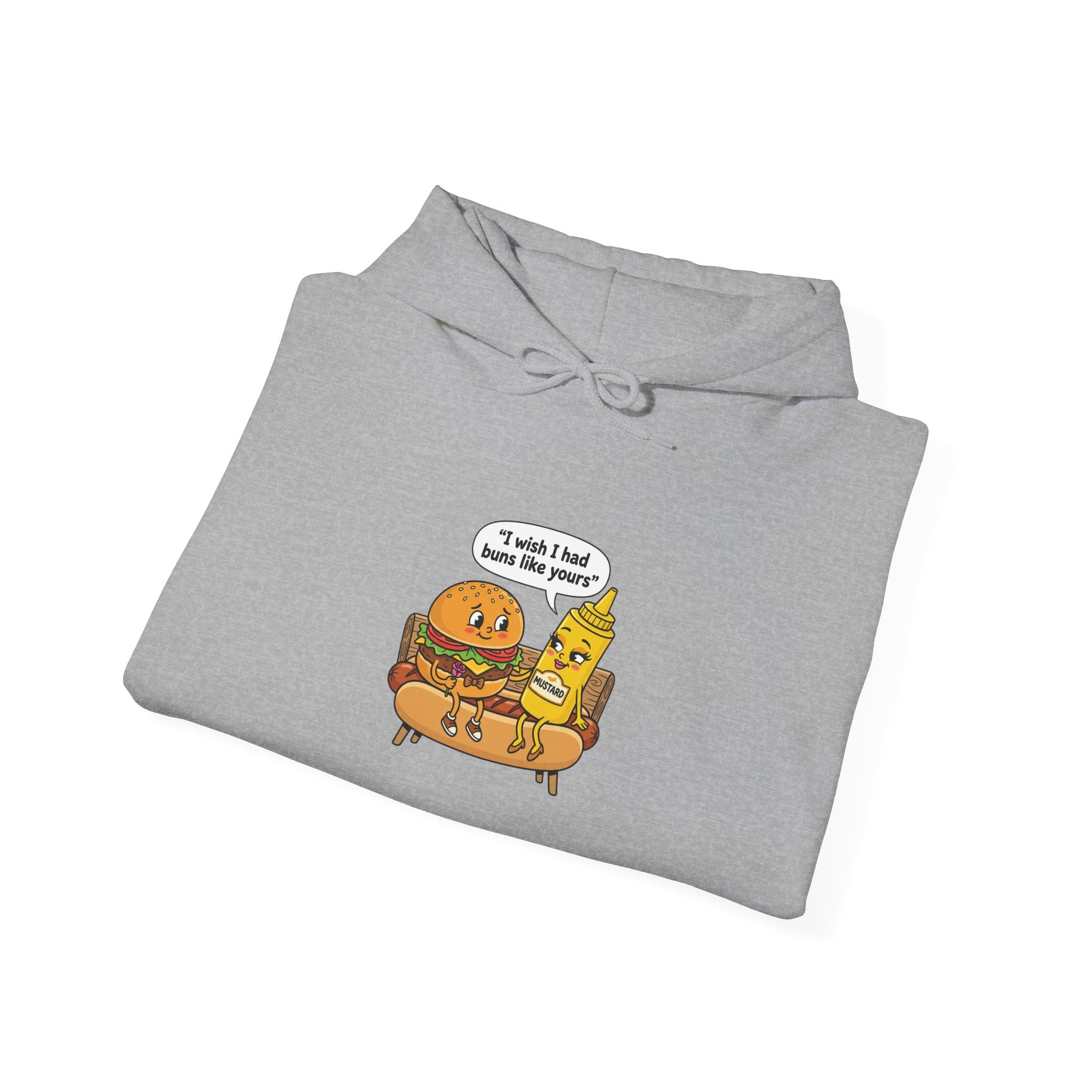 Buns like yours | Unisex Hooded Sweatshirt | Dip Dive Olympics