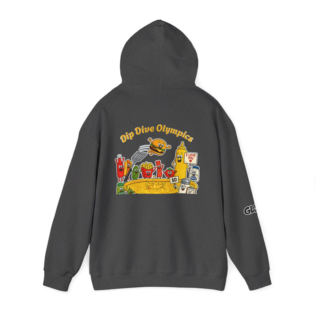 Buns like yours | Unisex Hooded Sweatshirt | Dip Dive Olympics