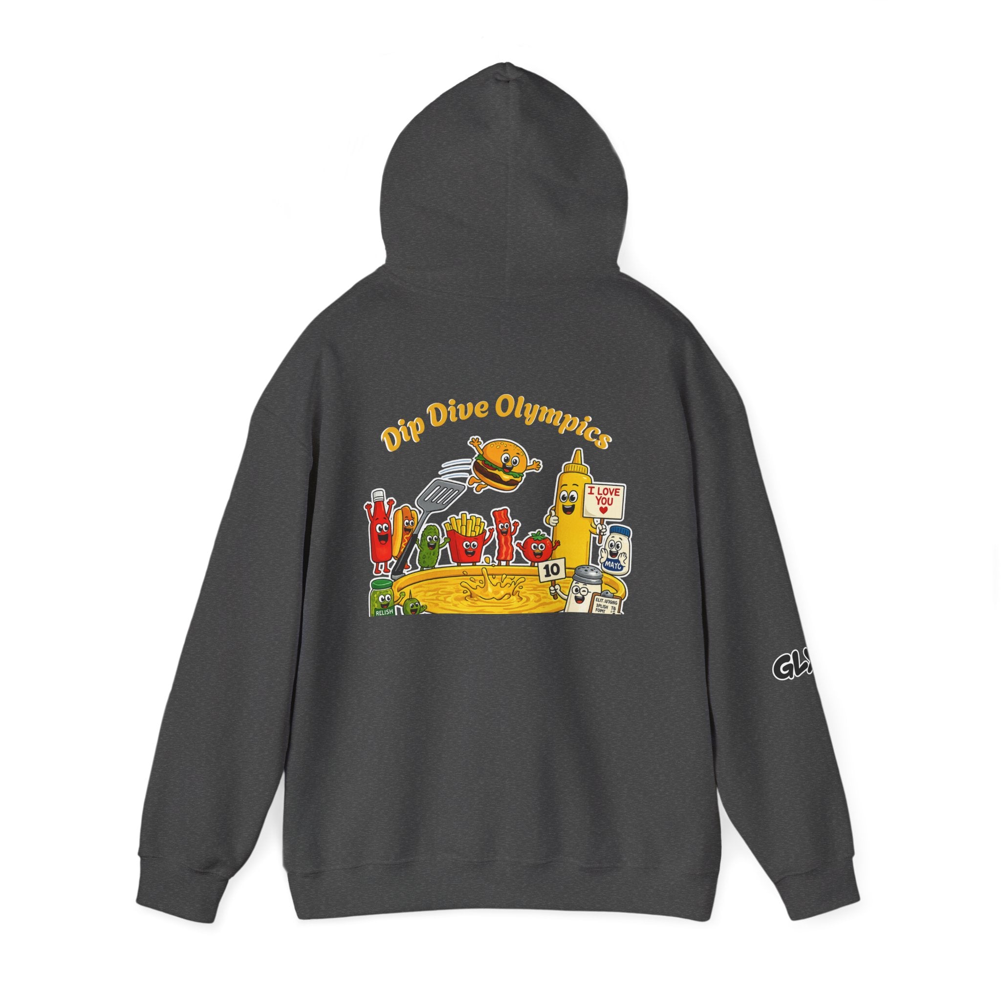 Buns like yours | Unisex Hooded Sweatshirt | Dip Dive Olympics
