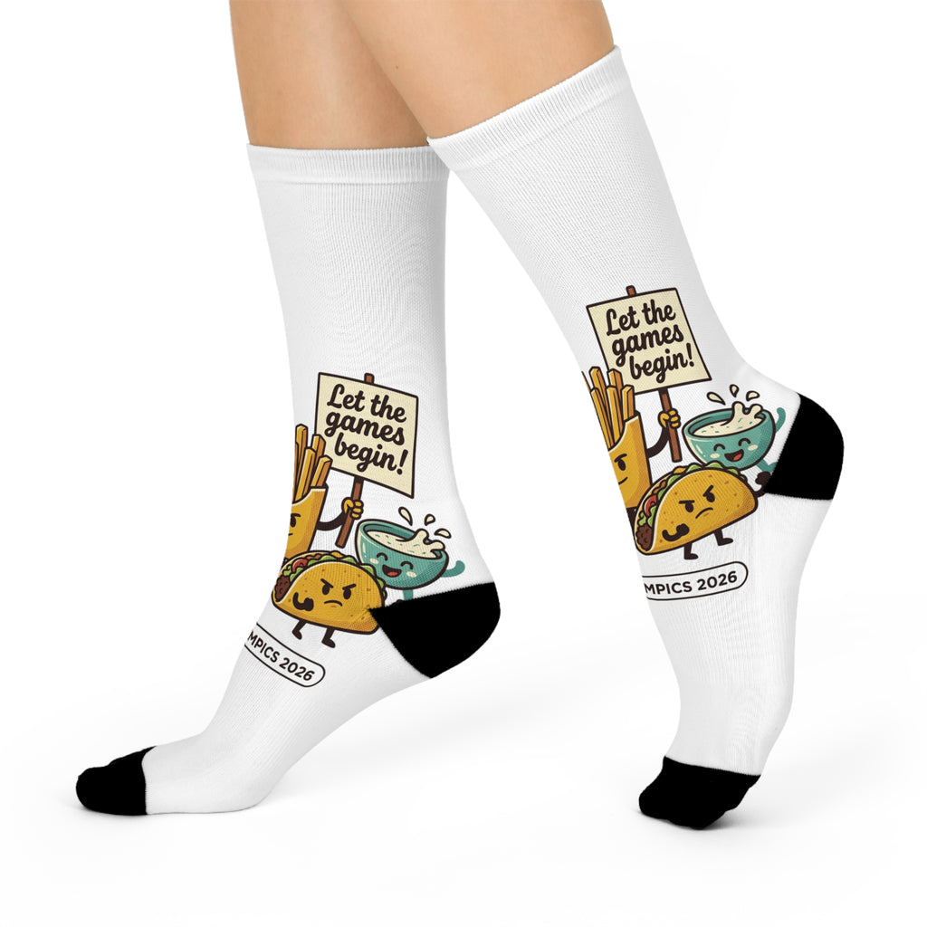 Let The Games Begin | Cushioned Crew Socks | Dip Dive Olympics 2026