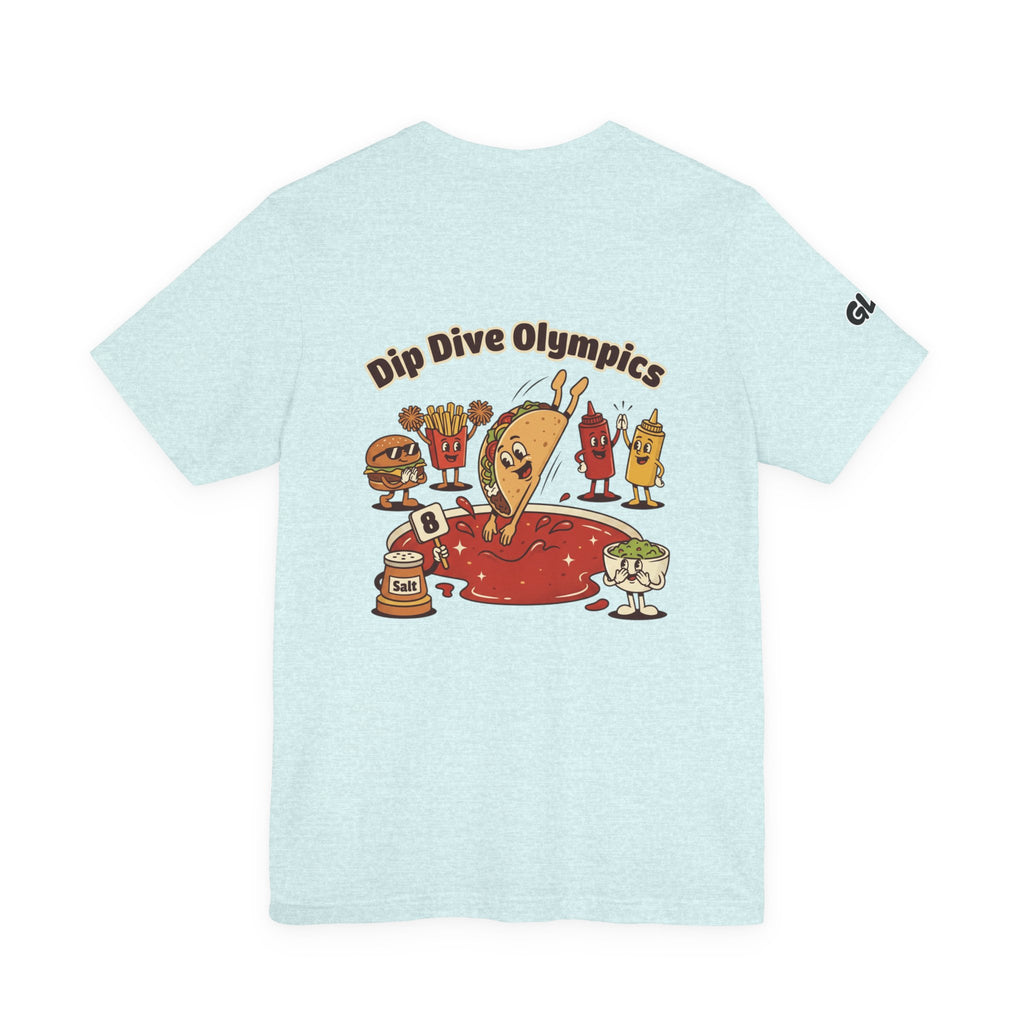 Tim The Taco | Unisex Jersey Short Sleeve Tee | Dip Dive Olympics