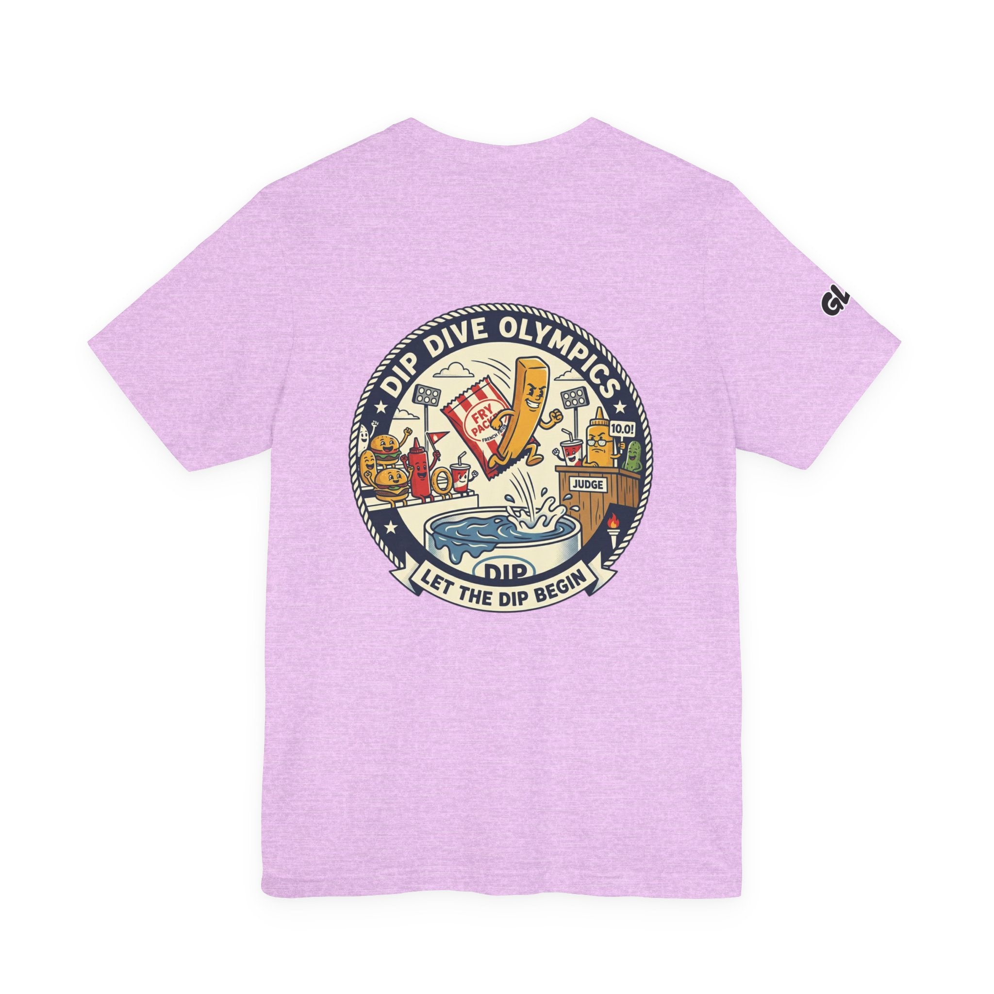 Let the dip begin | Unisex Jersey Short Sleeve Tee | Dip Dive Olympics 2026