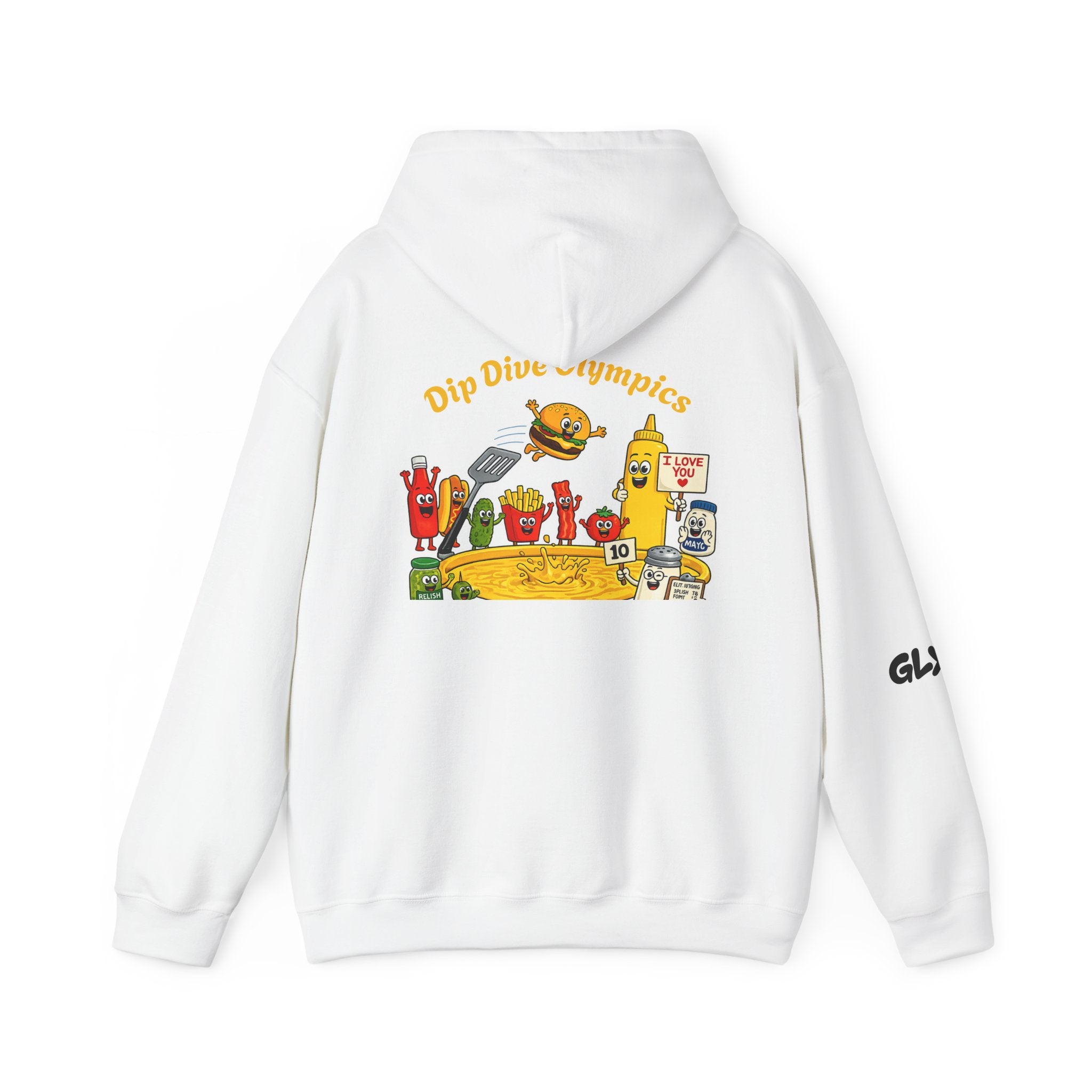 Buns like yours | Unisex Hooded Sweatshirt | Dip Dive Olympics