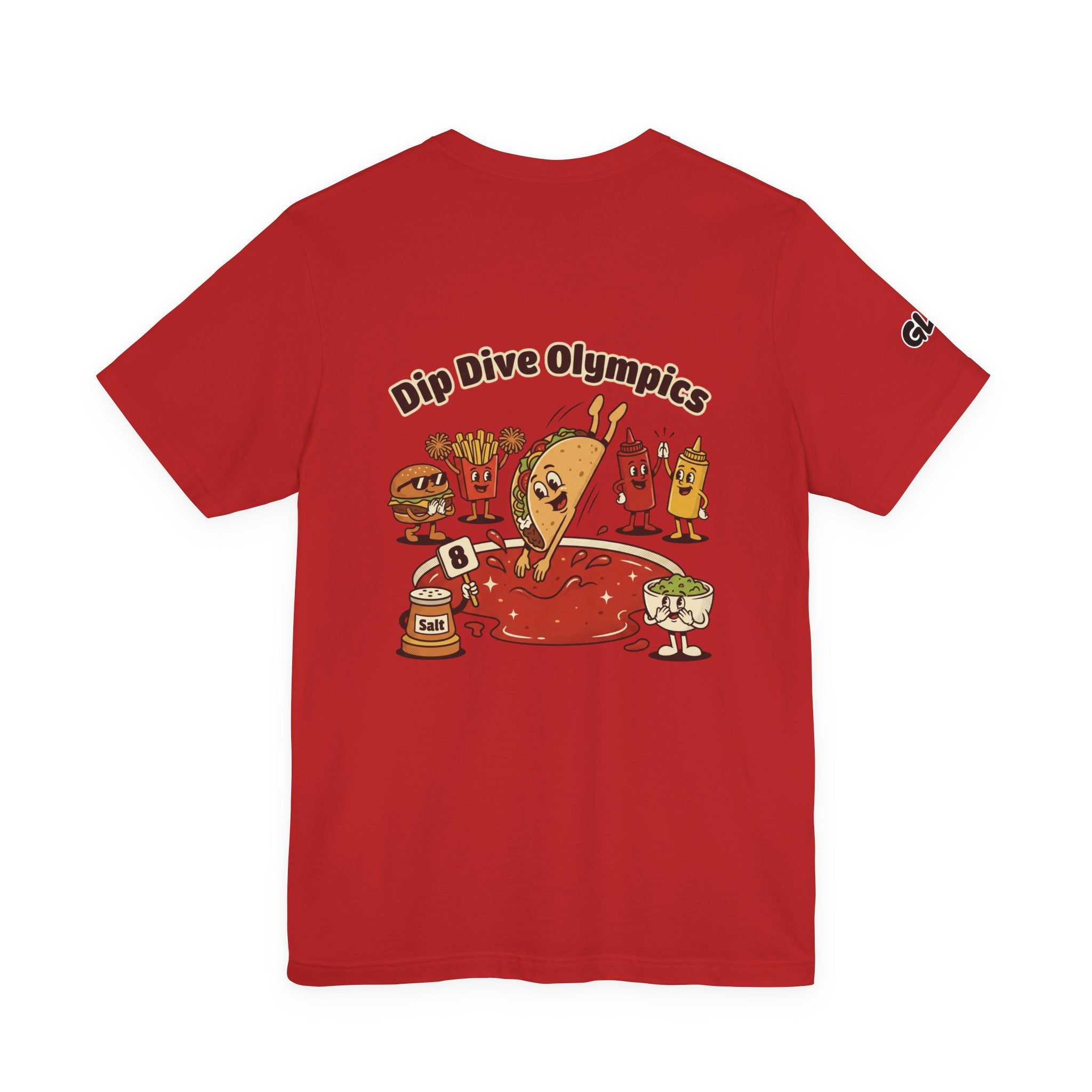 Tim The Taco | Unisex Jersey Short Sleeve Tee | Dip Dive Olympics