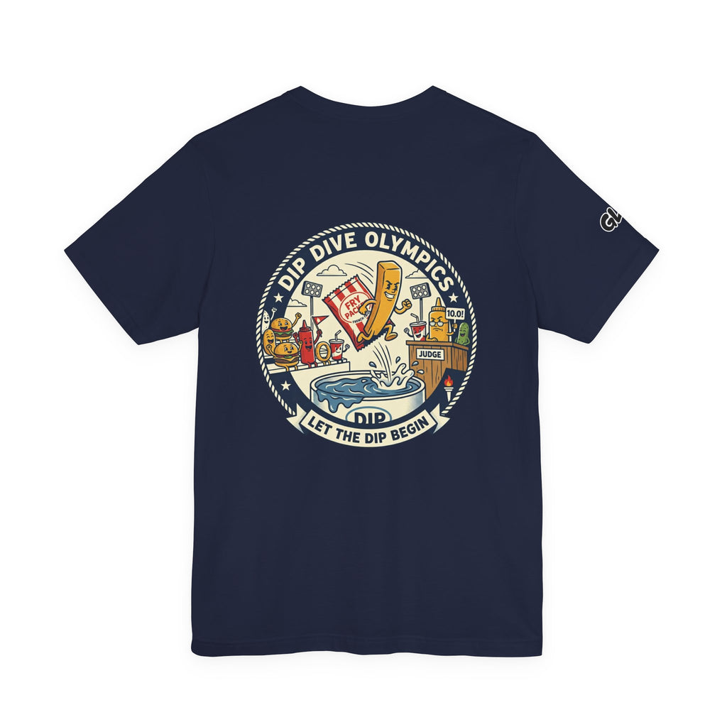 Let the dip begin | Unisex Jersey Short Sleeve Tee | Dip Dive Olympics 2026