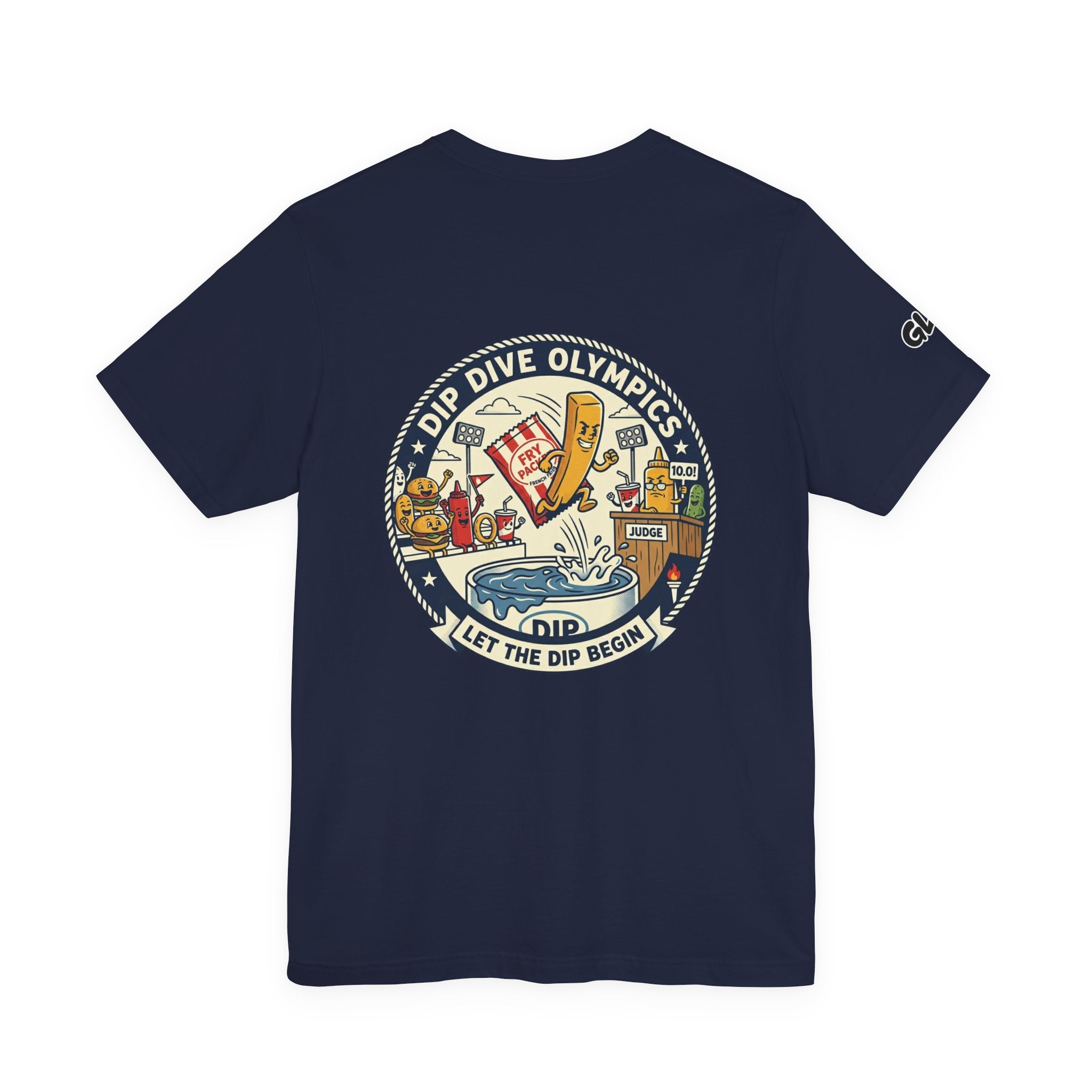 Let the dip begin | Unisex Jersey Short Sleeve Tee | Dip Dive Olympics 2026
