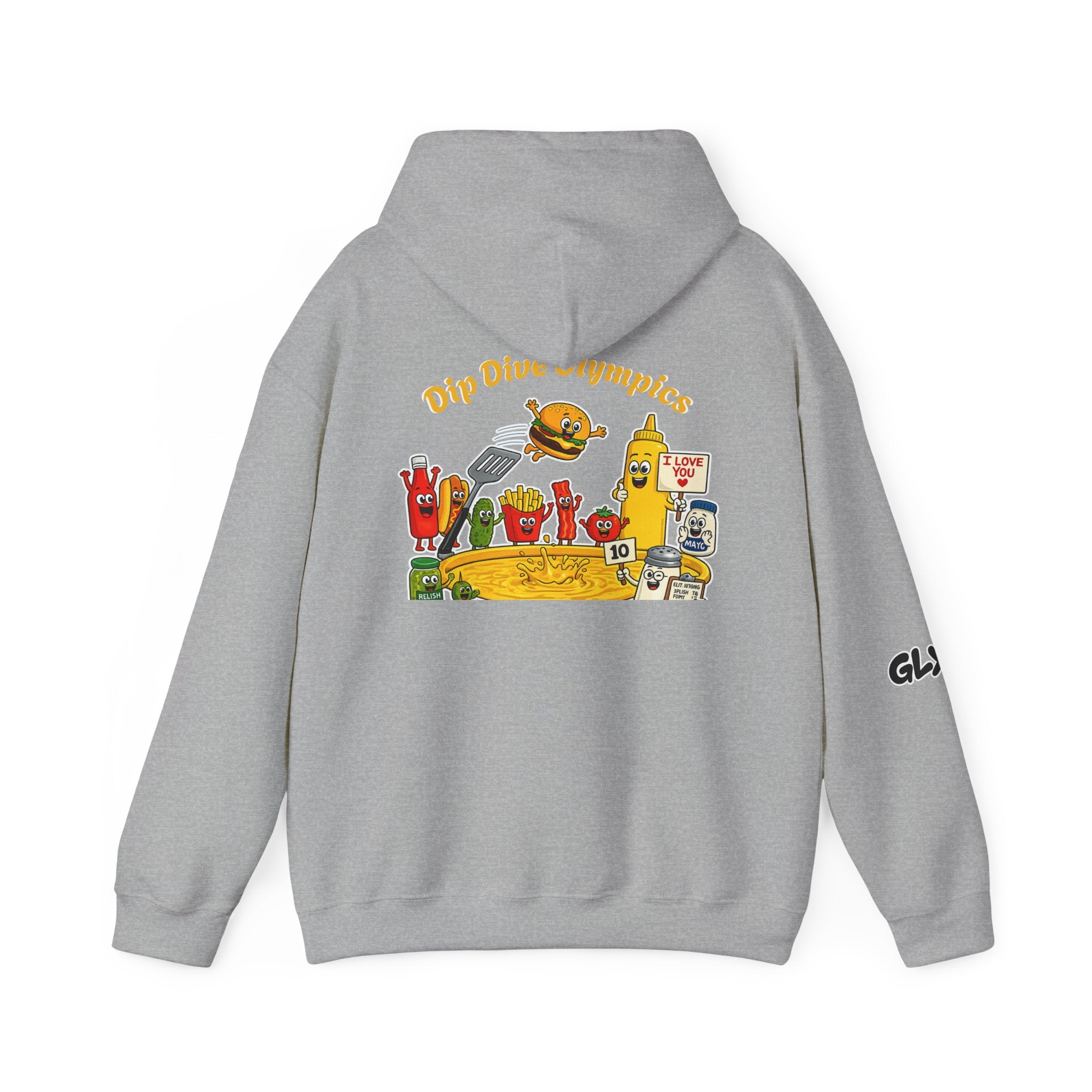 Buns like yours | Unisex Hooded Sweatshirt | Dip Dive Olympics