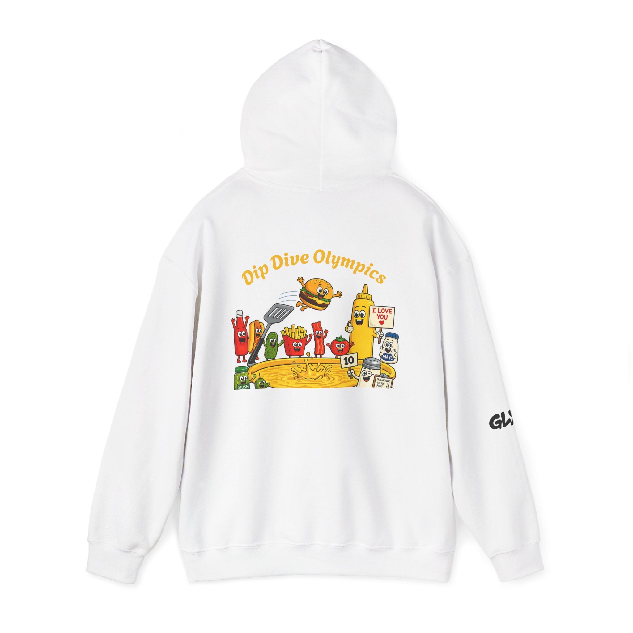 Buns like yours | Unisex Hooded Sweatshirt | Dip Dive Olympics