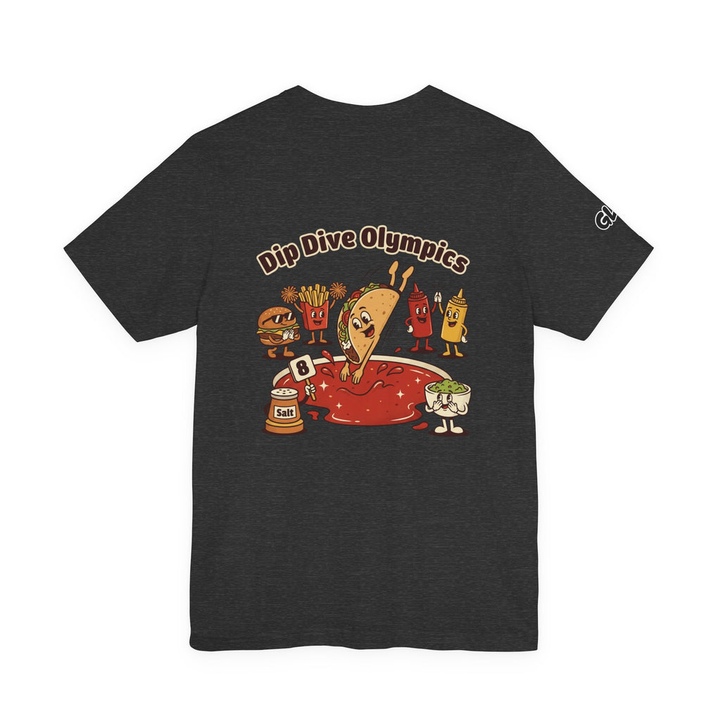 Tim The Taco | Unisex Jersey Short Sleeve Tee | Dip Dive Olympics