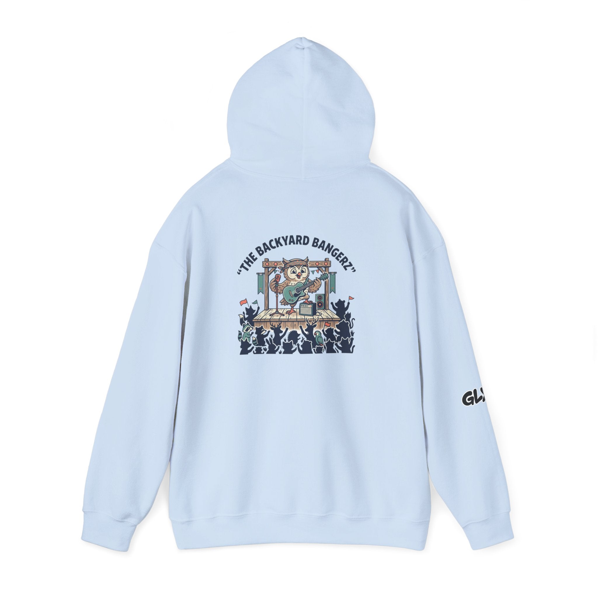 Ollie Nightowl | Unisex Hooded Sweatshirt | The Backyard Bangerz