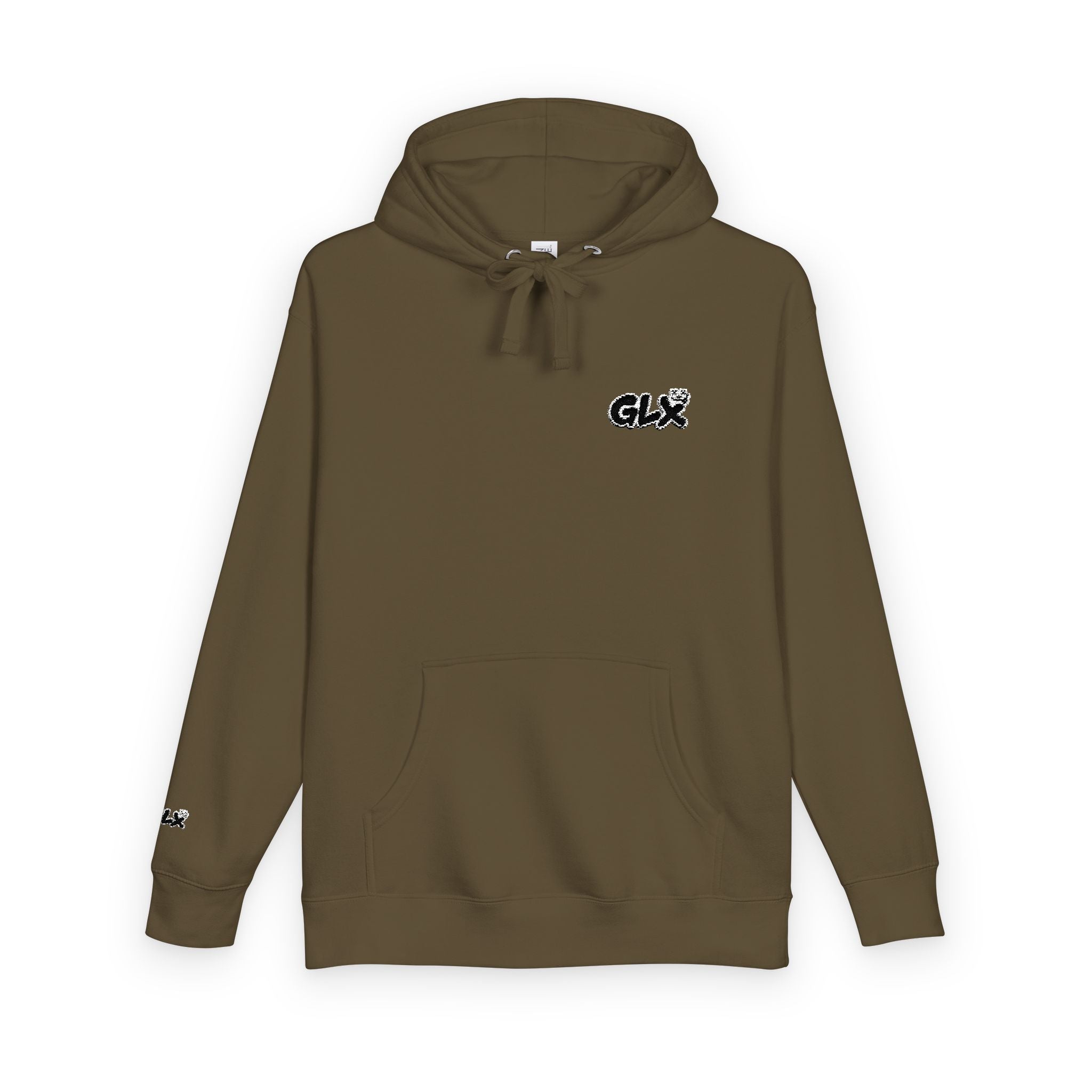 GLX Embroidered Unisex Fleece Hoodie