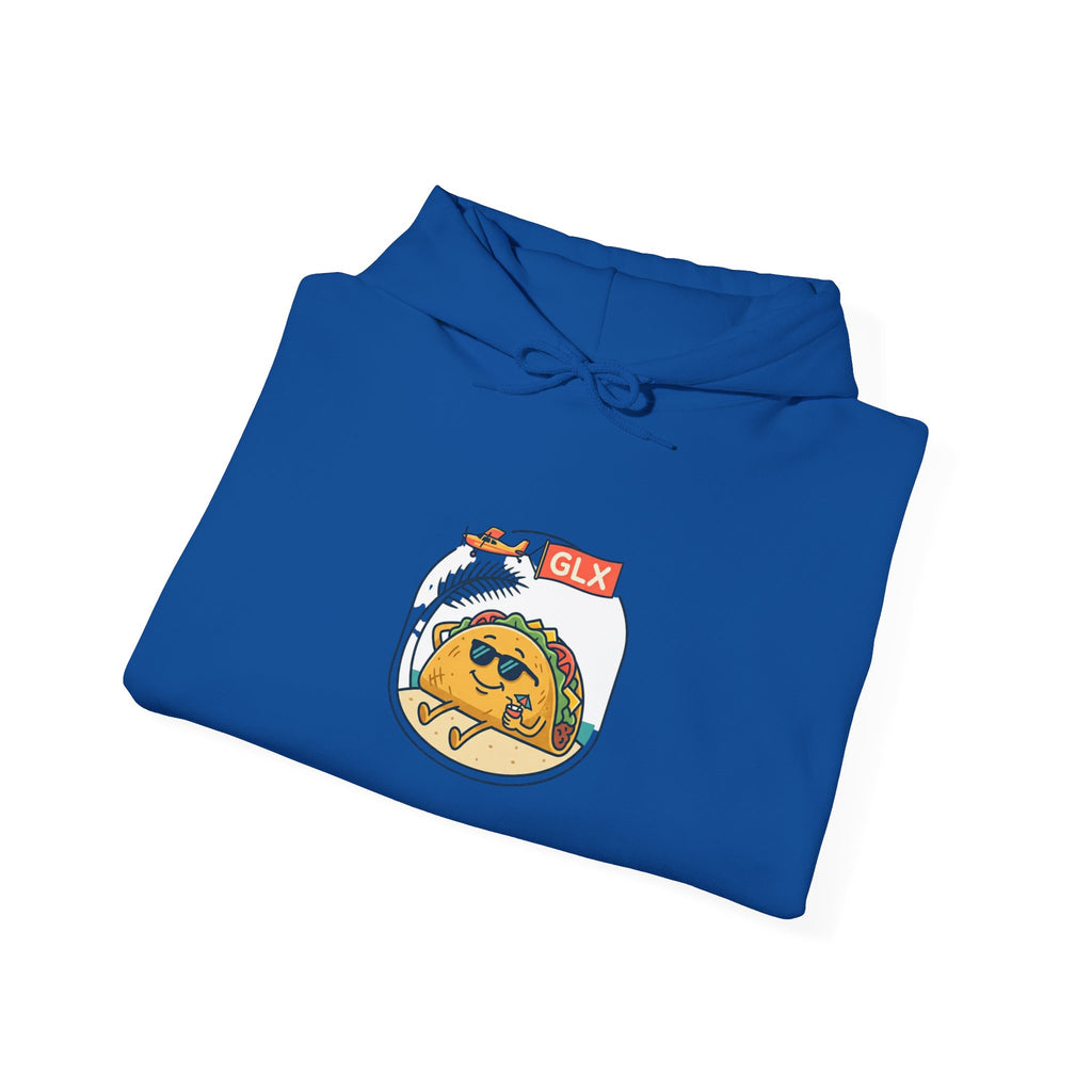 Tim The Taco | Unisex Hooded Sweatshirt | Dip Dive Olympics