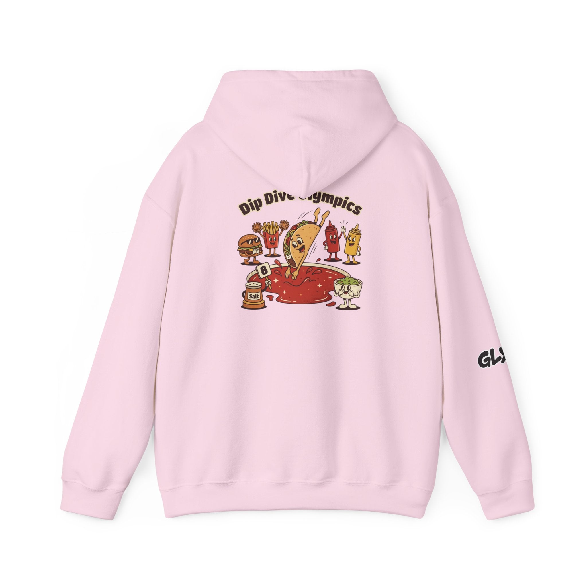 Tim The Taco | Unisex Hooded Sweatshirt | Dip Dive Olympics