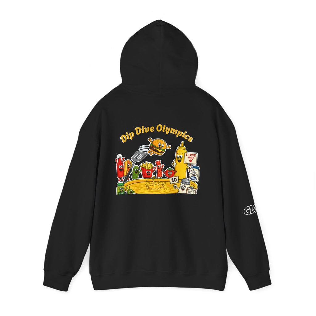 Buns like yours | Unisex Hooded Sweatshirt | Dip Dive Olympics