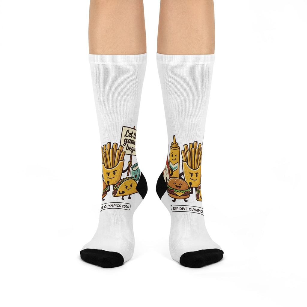 Let The Games Begin | Cushioned Crew Socks | Dip Dive Olympics 2026