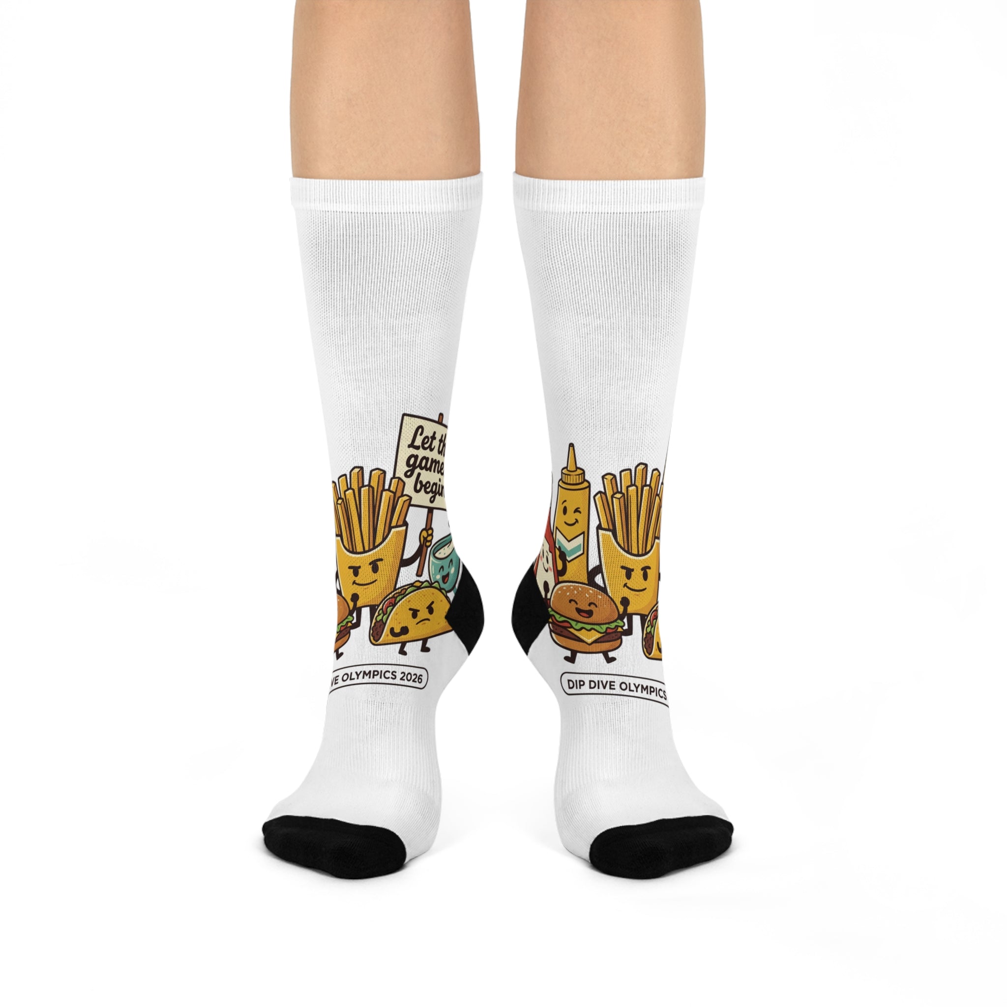 Let The Games Begin | Cushioned Crew Socks | Dip Dive Olympics 2026