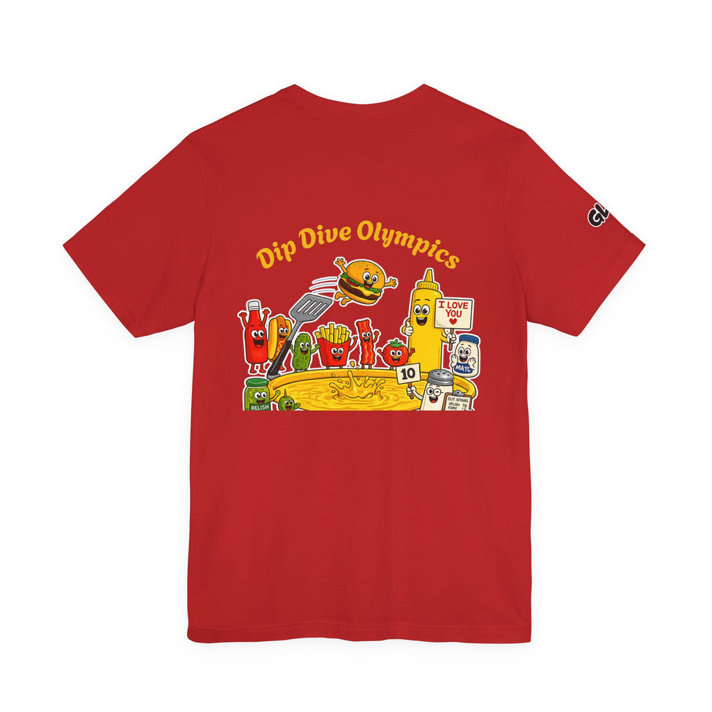 Buns Like Yours | Unisex Jersey Short Sleeve Tee | Dip Dive Olympics