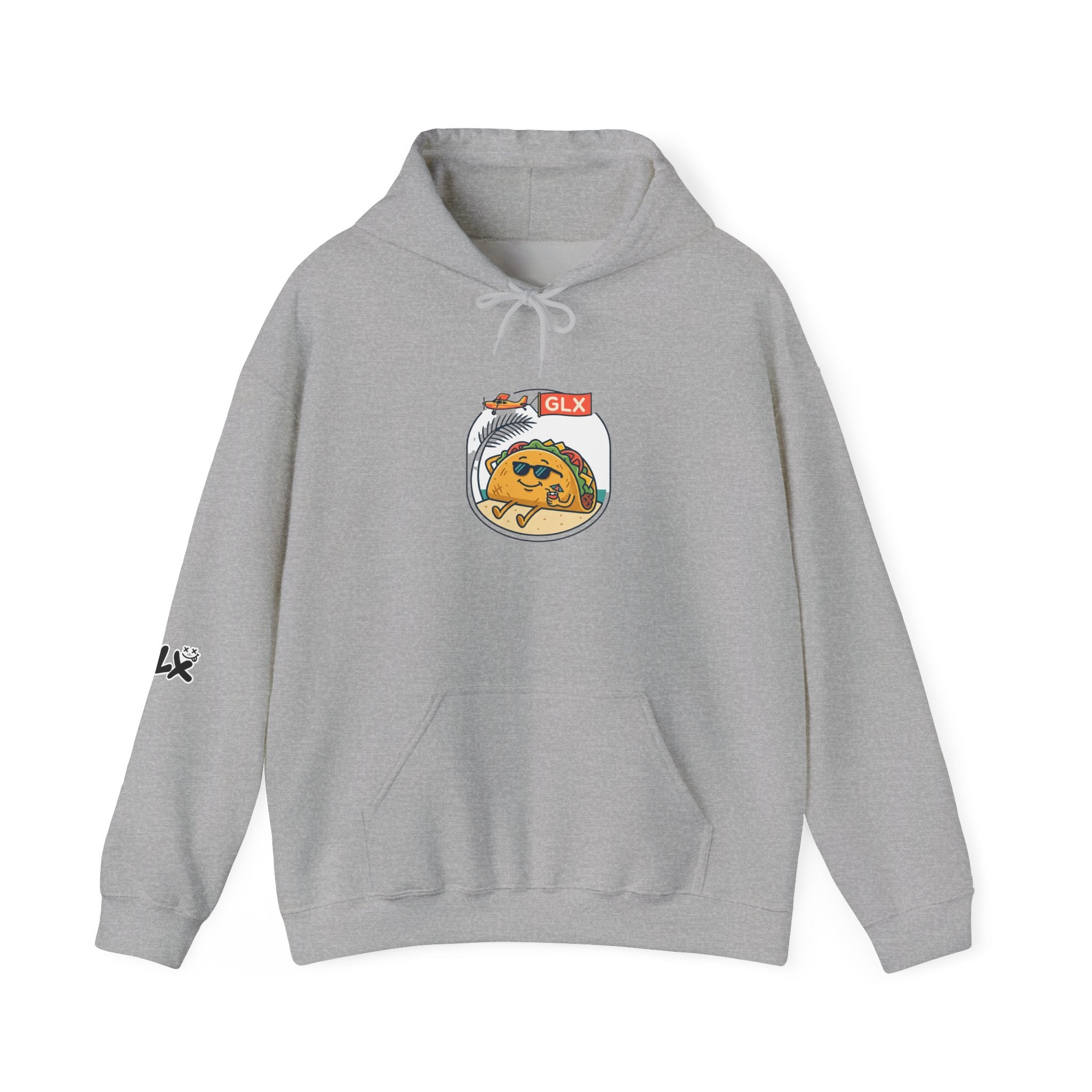 Tim The Taco | Unisex Hooded Sweatshirt | Dip Dive Olympics