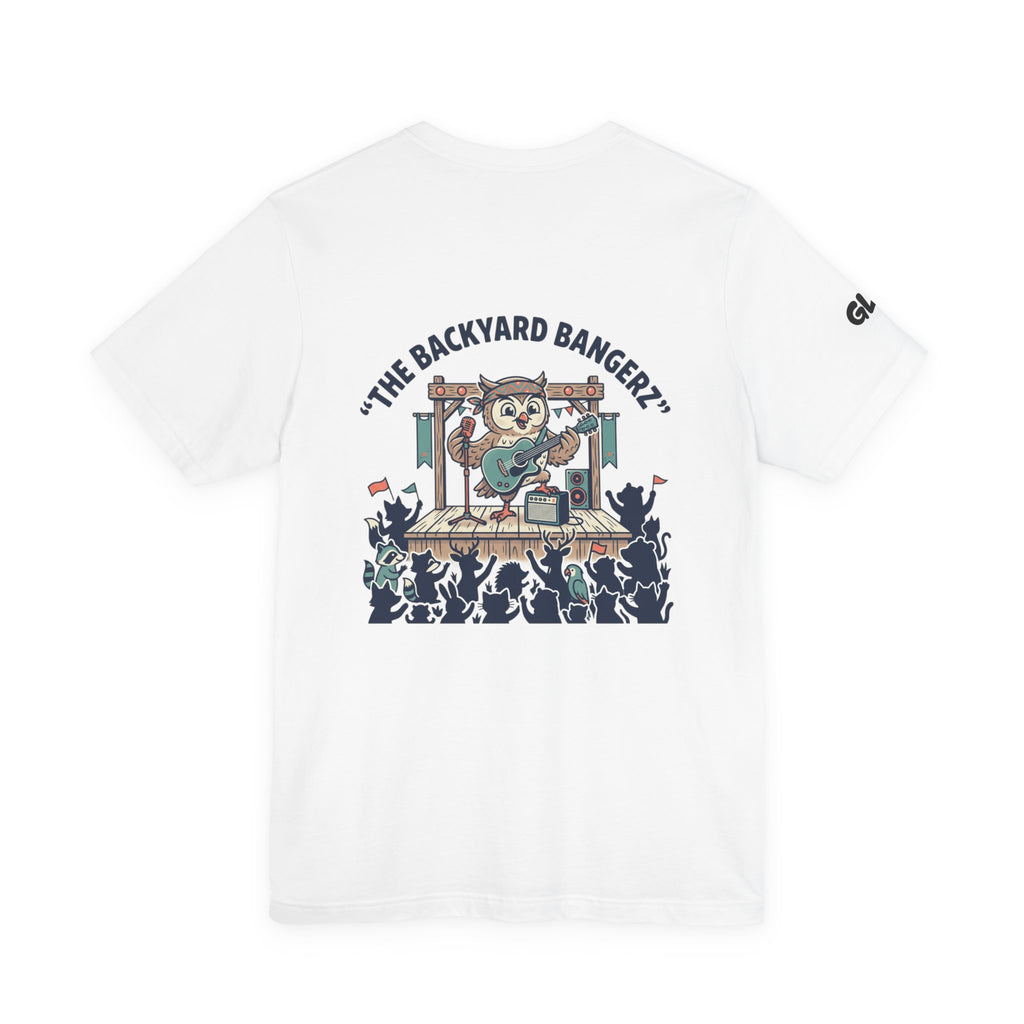 Ollie Nightowl | Unisex Jersey Short Sleeve Tee | The Backyard Bangerz