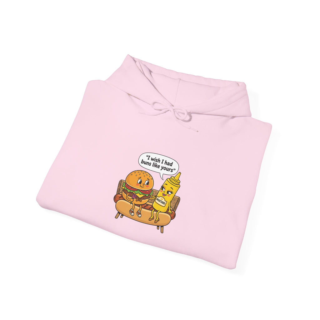Buns like yours | Unisex Hooded Sweatshirt | Dip Dive Olympics