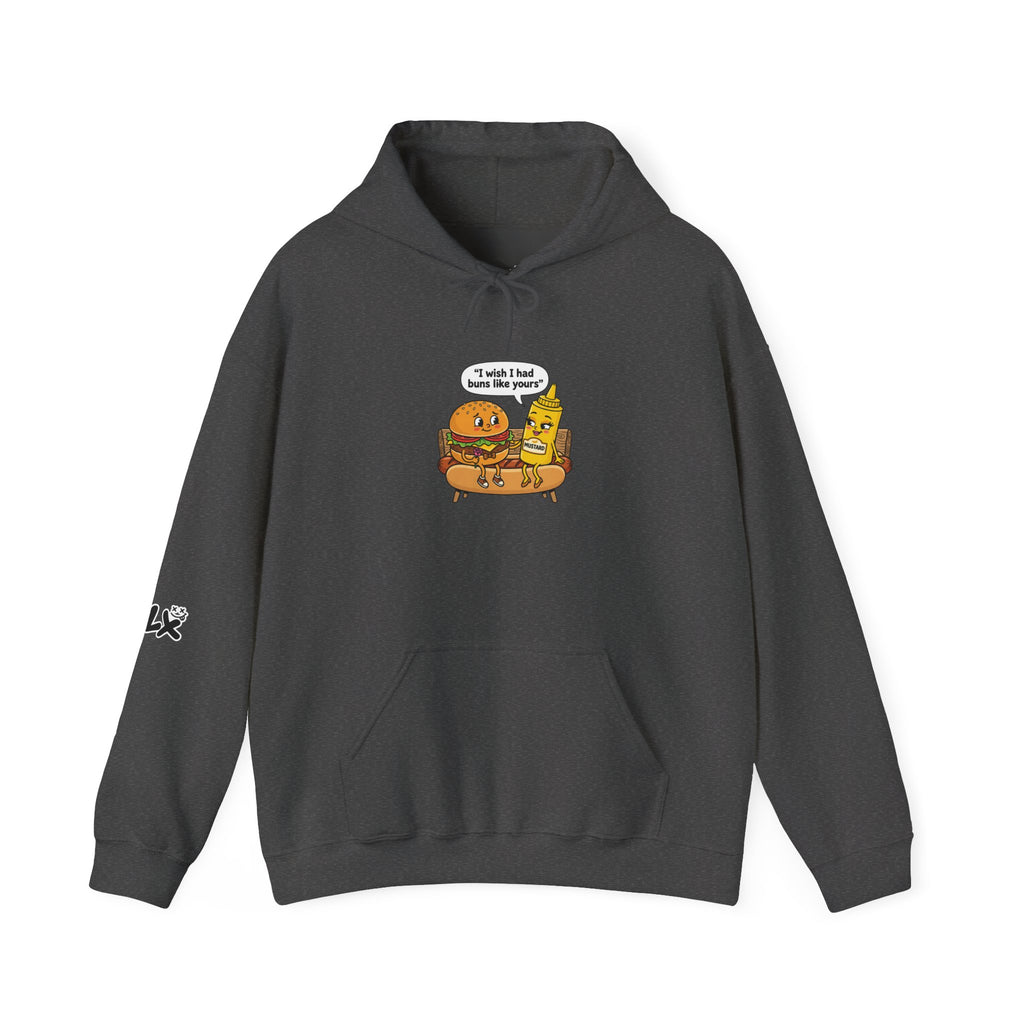 Buns like yours | Unisex Hooded Sweatshirt | Dip Dive Olympics