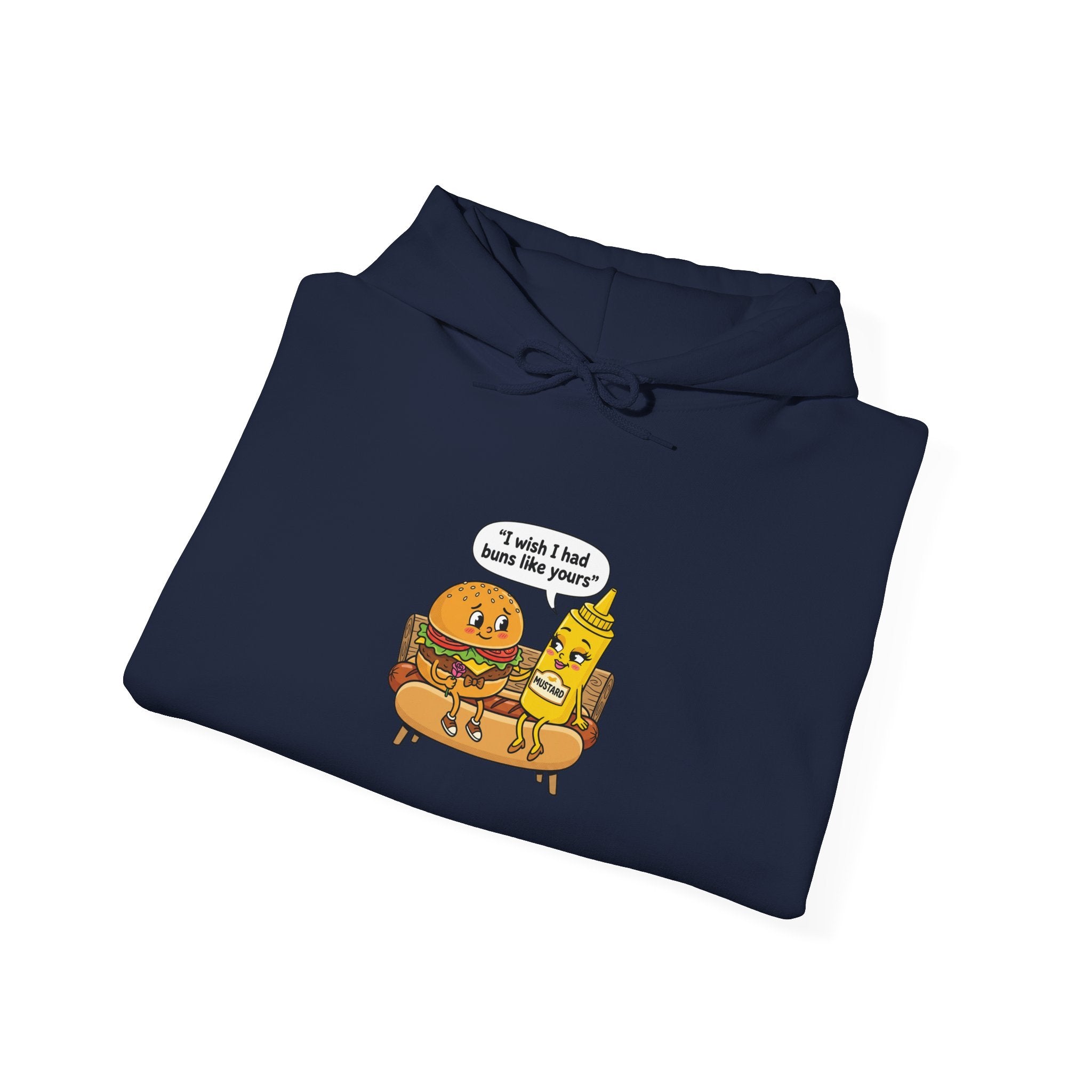 Buns like yours | Unisex Hooded Sweatshirt | Dip Dive Olympics