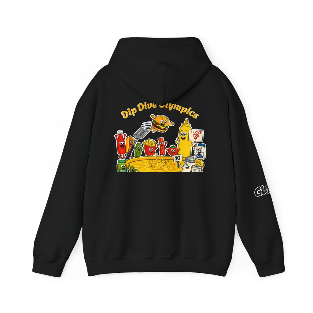 Buns like yours | Unisex Hooded Sweatshirt | Dip Dive Olympics