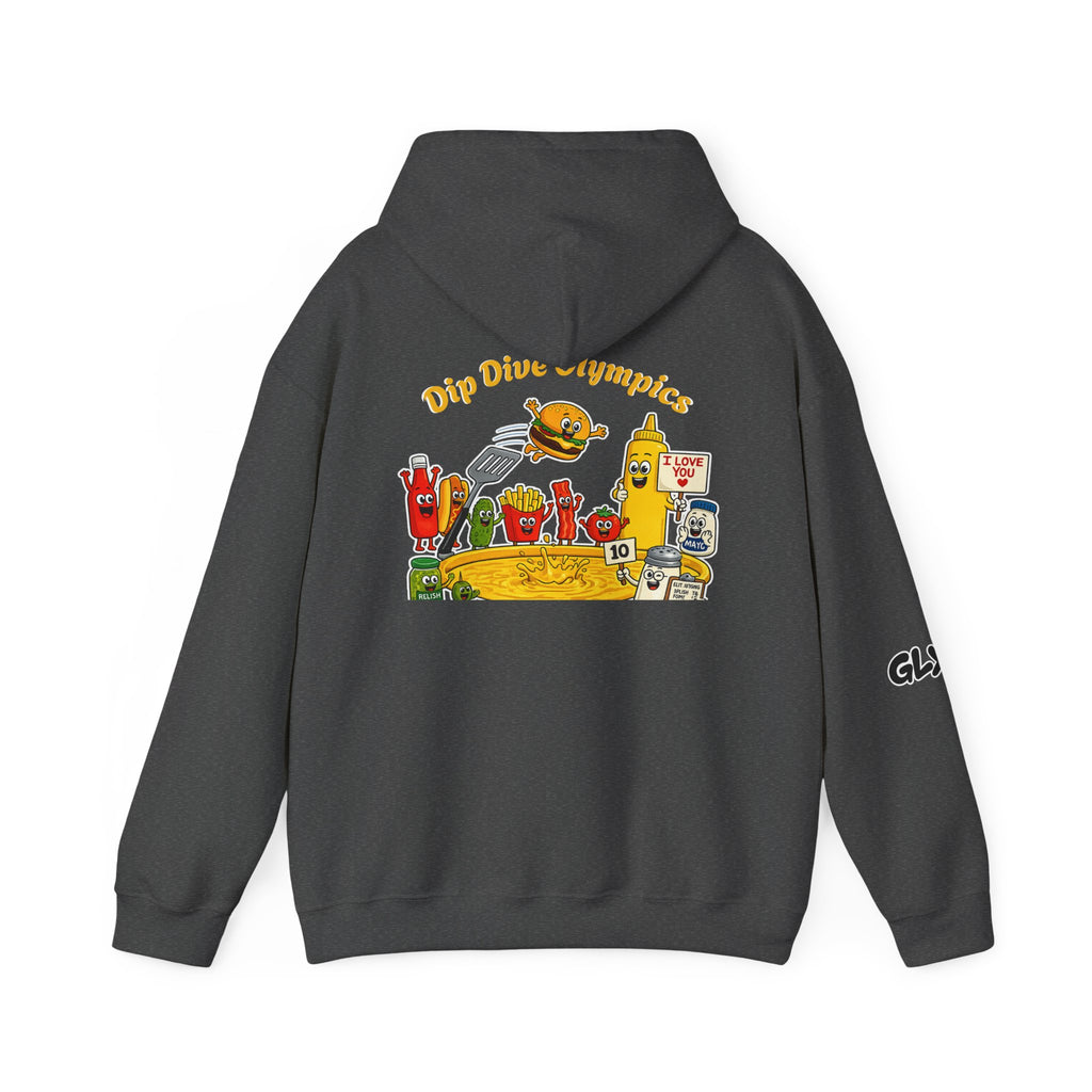 Buns like yours | Unisex Hooded Sweatshirt | Dip Dive Olympics