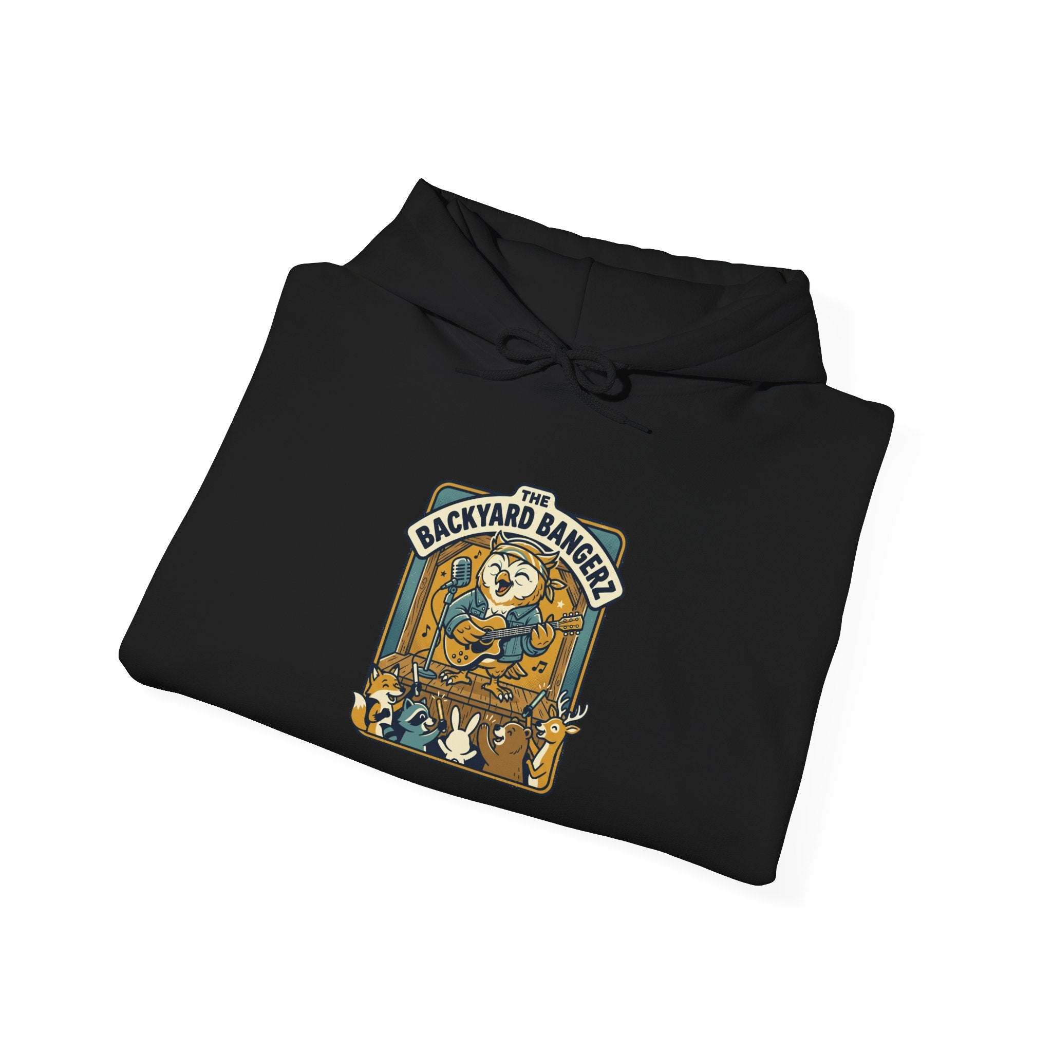 Ollie Nightowl | Unisex Hooded Sweatshirt | The Backyard Bangerz