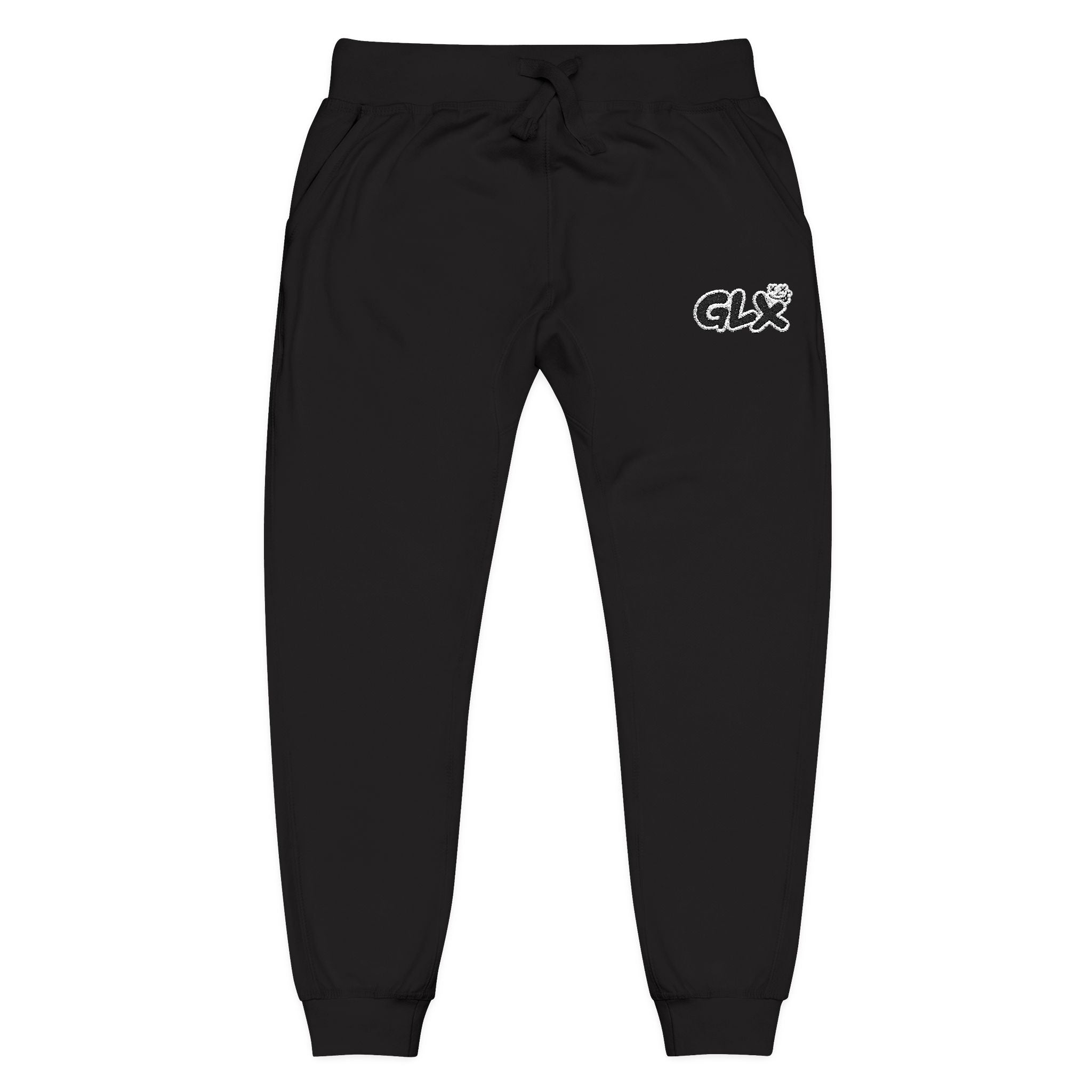 GLX Embroidered Unisex Fleece Sweatpants
