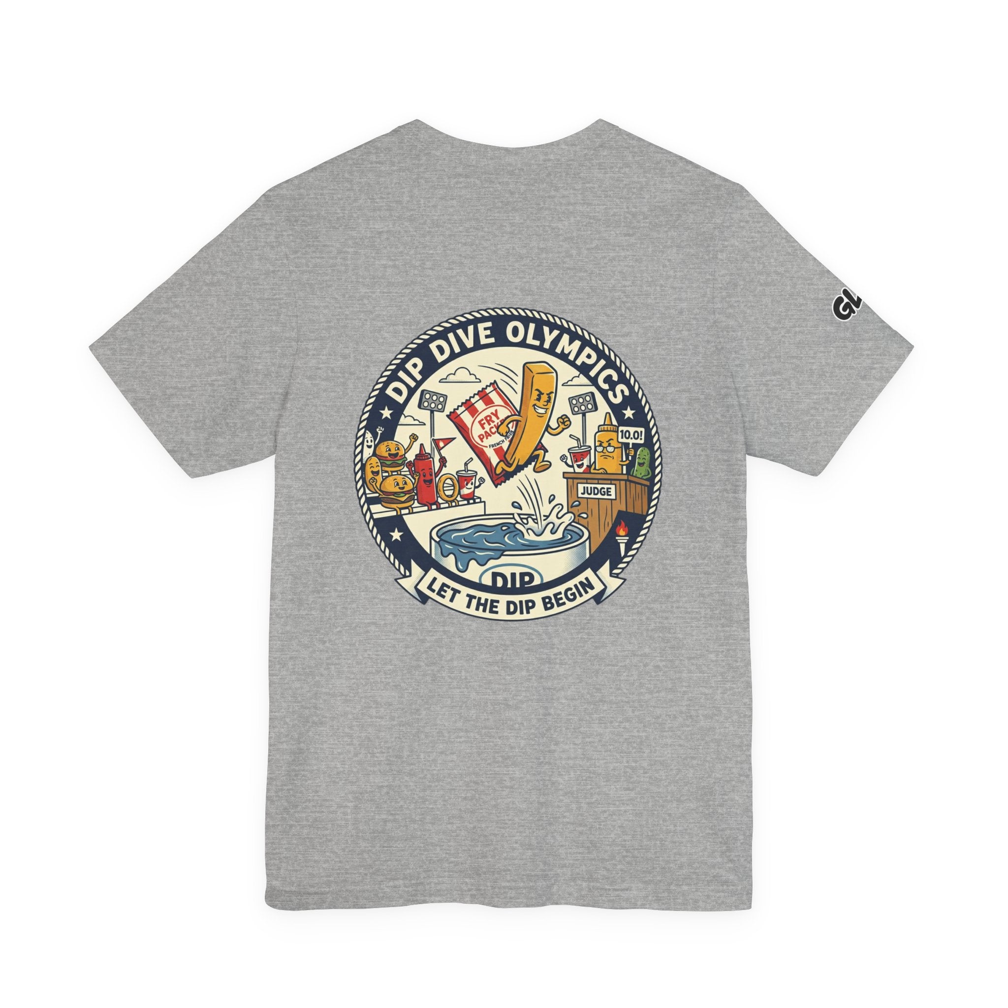Let the dip begin | Unisex Jersey Short Sleeve Tee | Dip Dive Olympics 2026